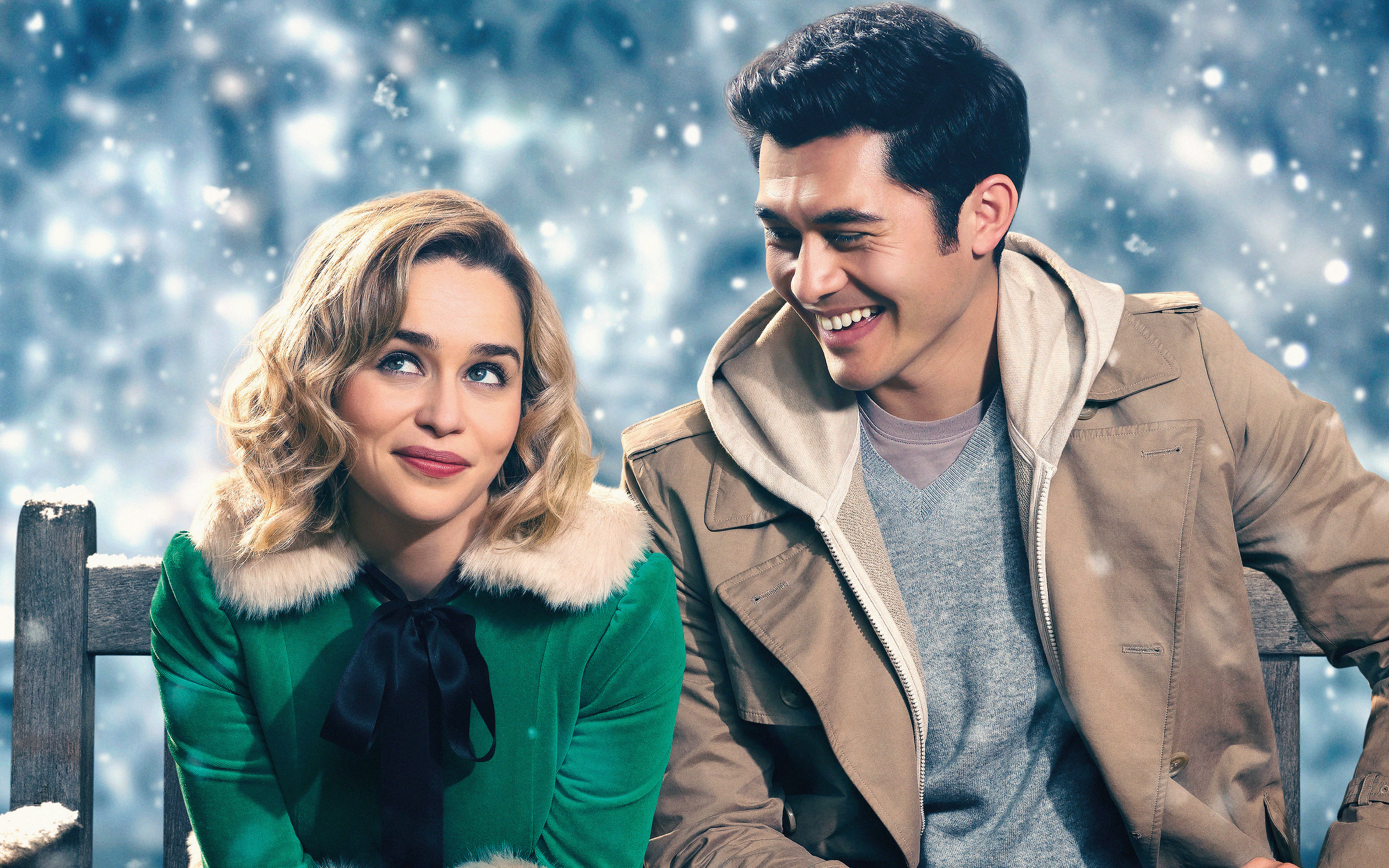 Emilia Clarke Christmas Movie - HD Wallpaper 