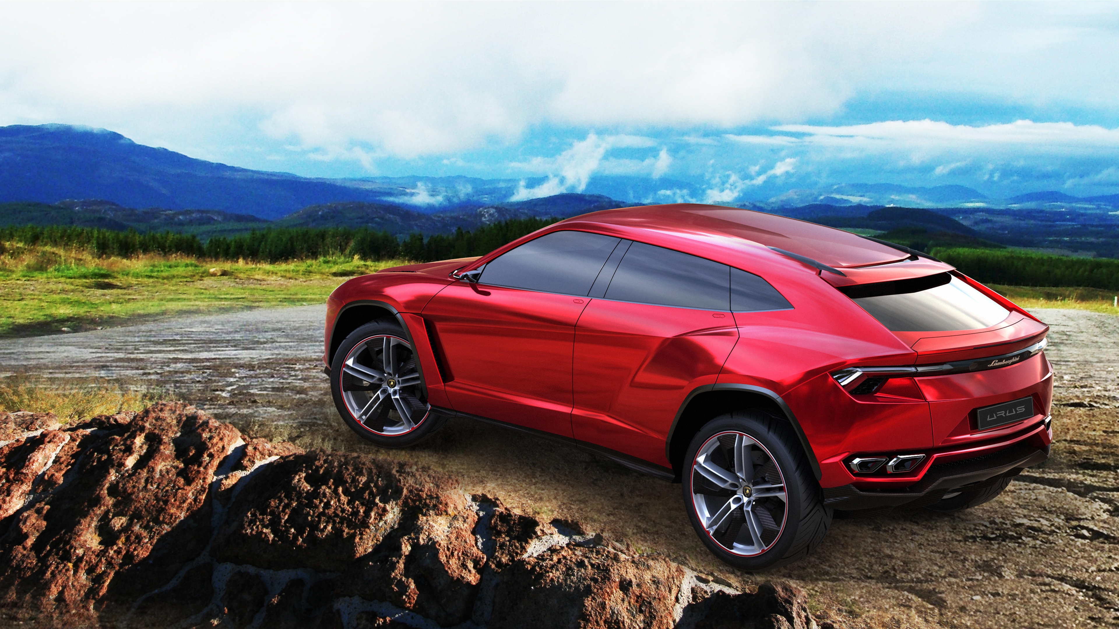 Lamborghini Urus Suv Concept Lamborghini Urus Concept - HD Wallpaper 