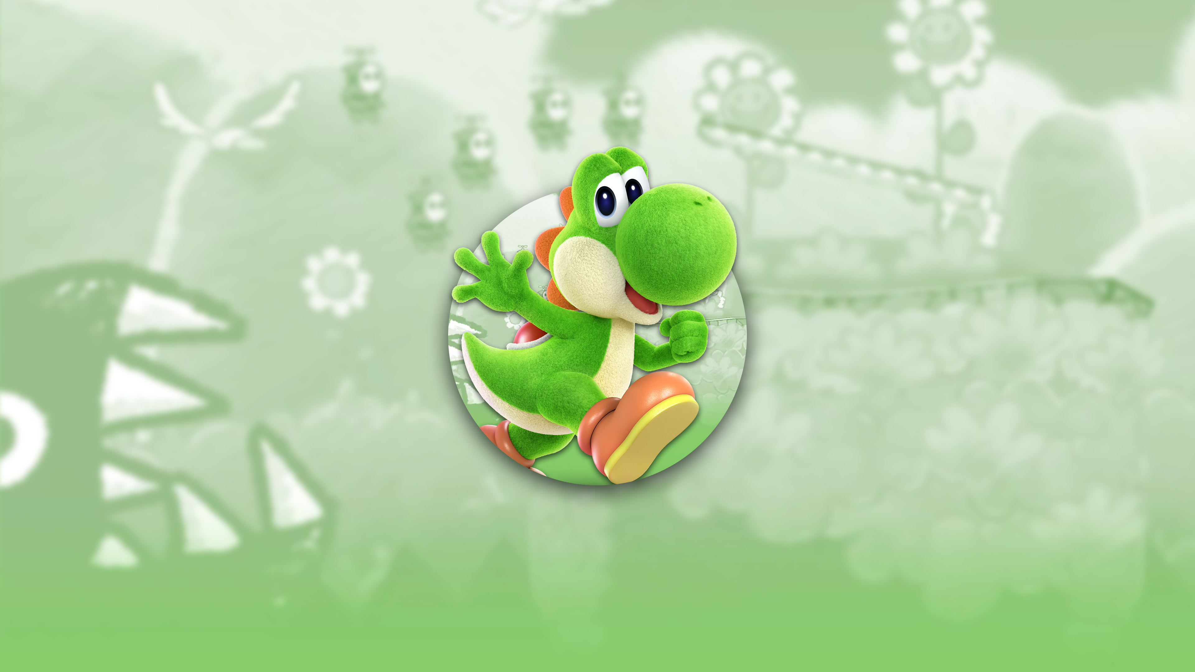 Super Smash Bros Ultimate Yoshi Uhd 4k Wallpaper - Reptile - HD Wallpaper 