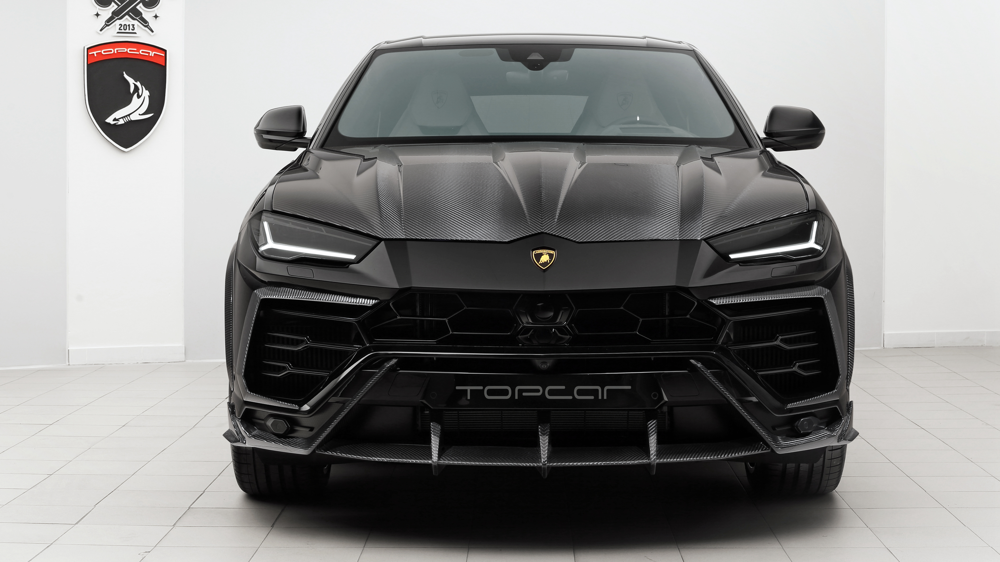 Black Lamborghini Urus Wallpaper Full Hd - HD Wallpaper 