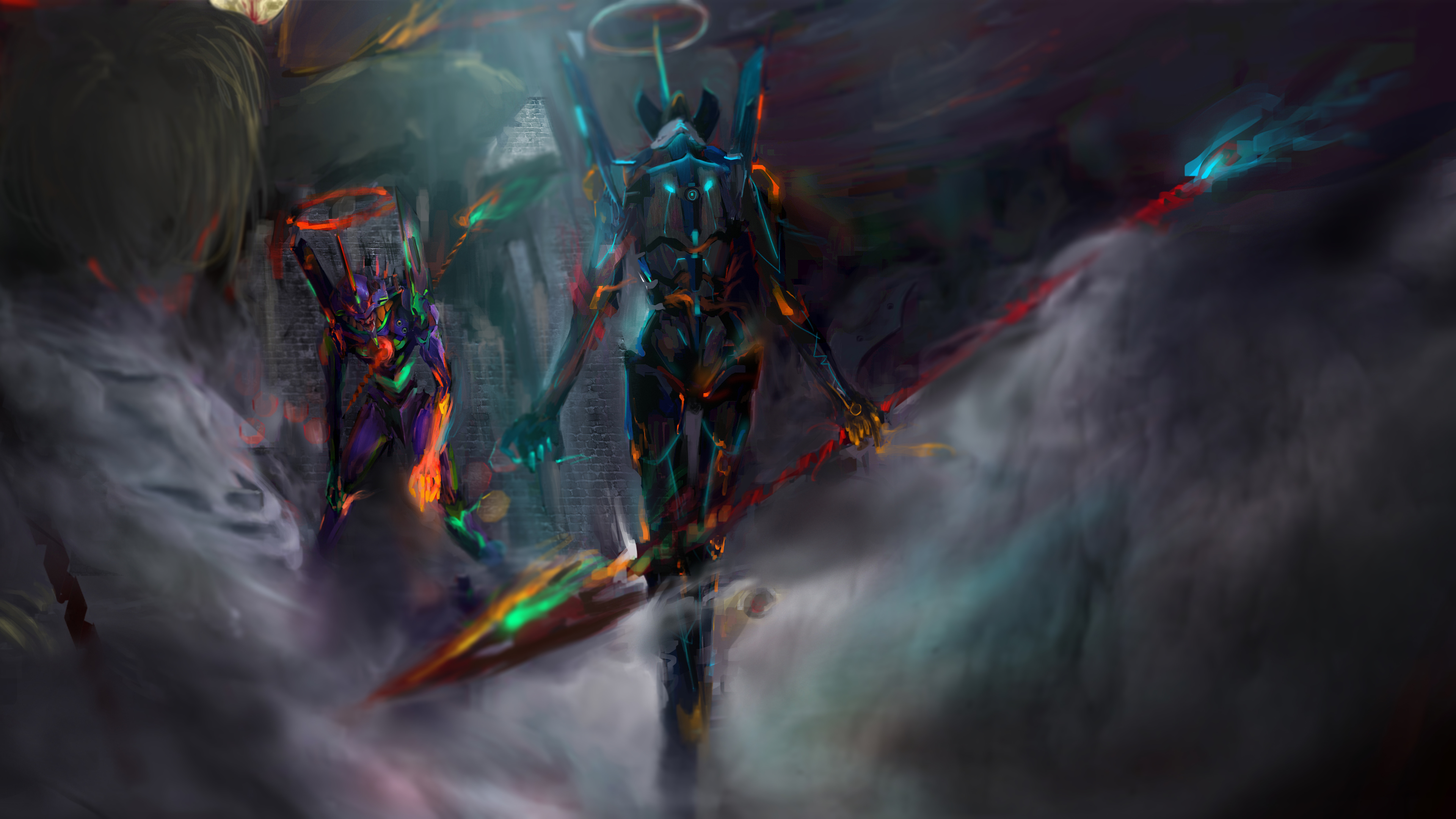 Neon Genesis Evangelion 4k Evangelion Wallpaper 4k Iphone 3840x2160 Wallpaper Teahub Io