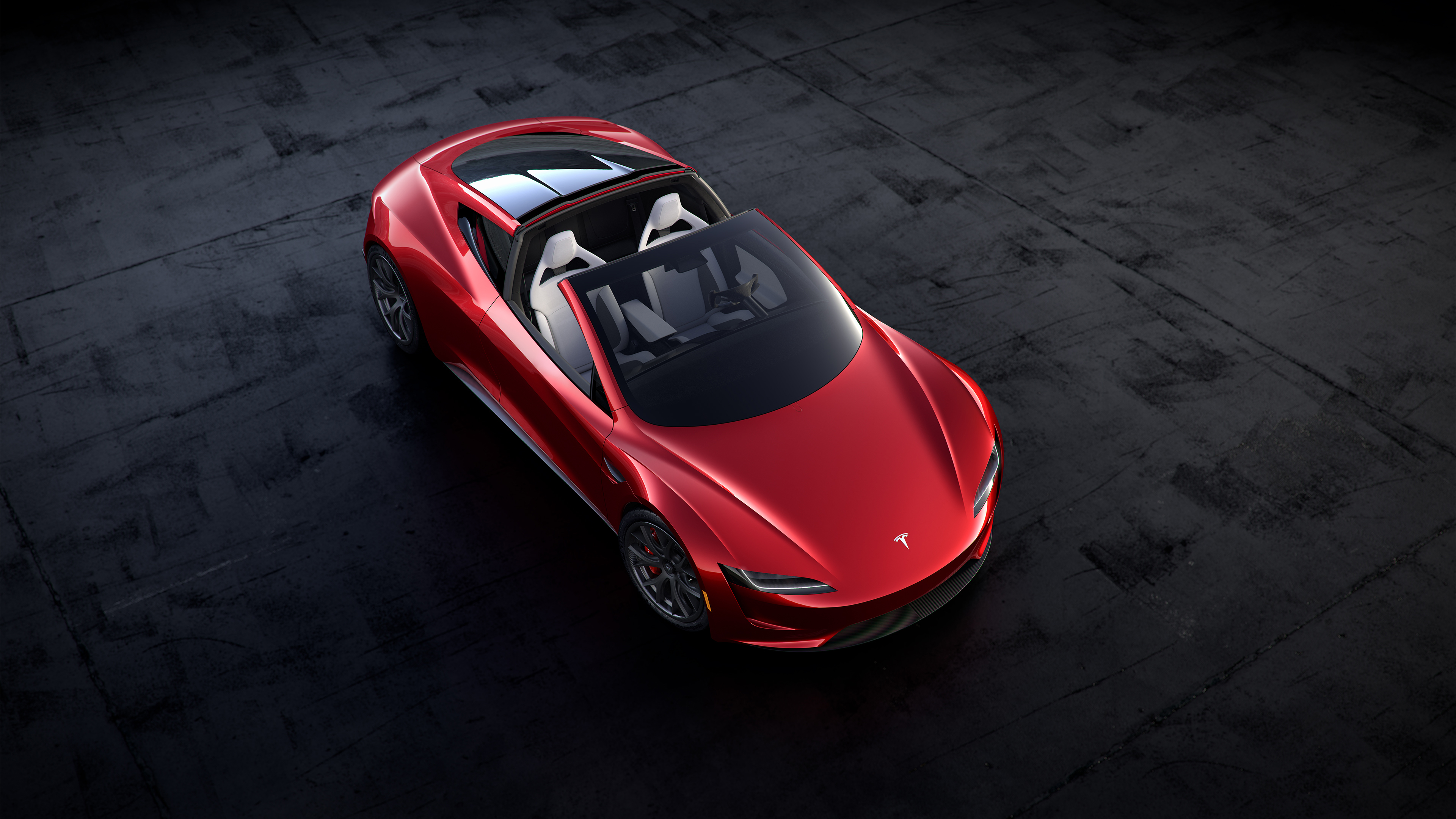 Tesla Roadster Back Seats - HD Wallpaper 