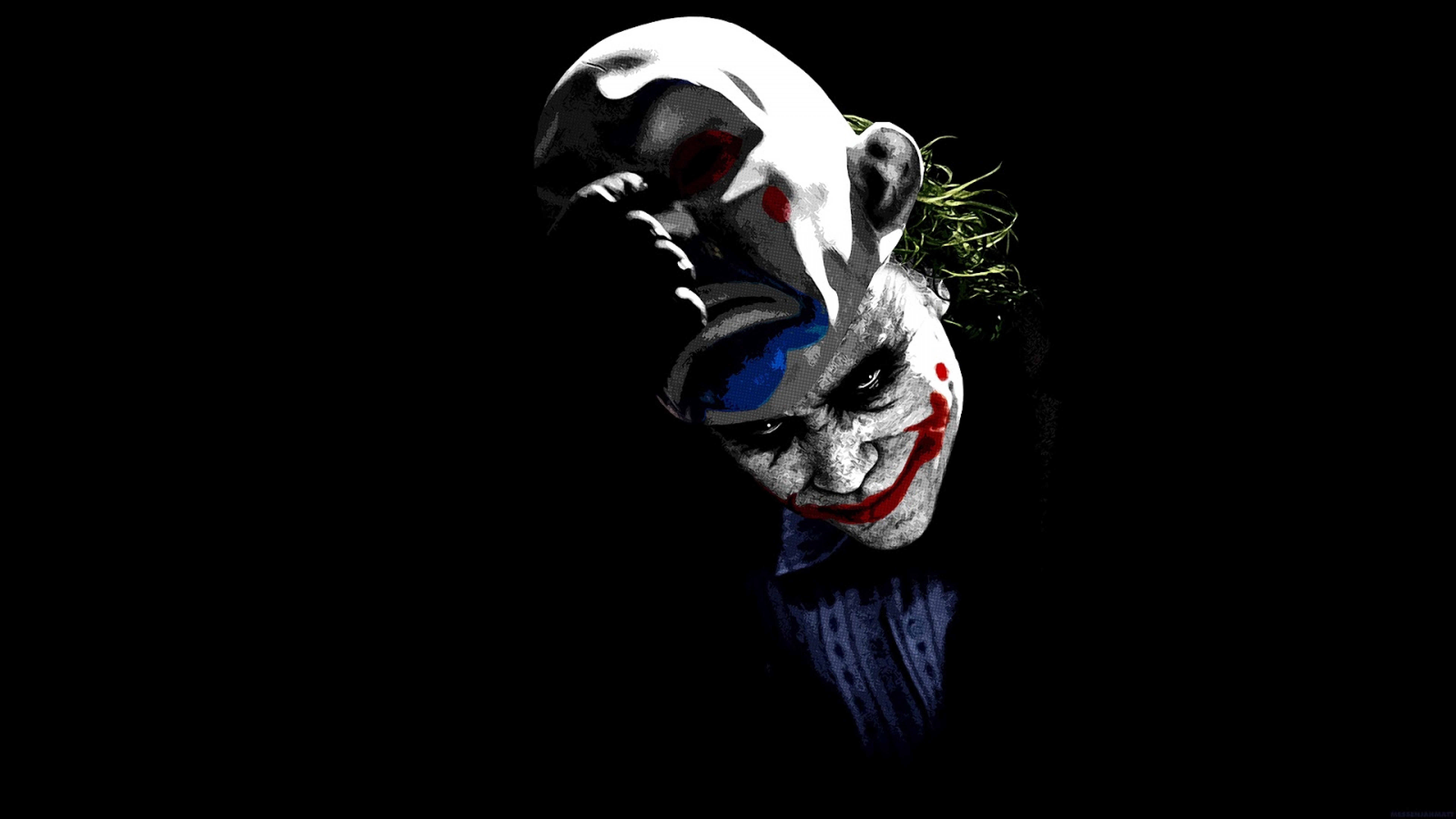 Scary Joker Wallpapers Hd - HD Wallpaper 