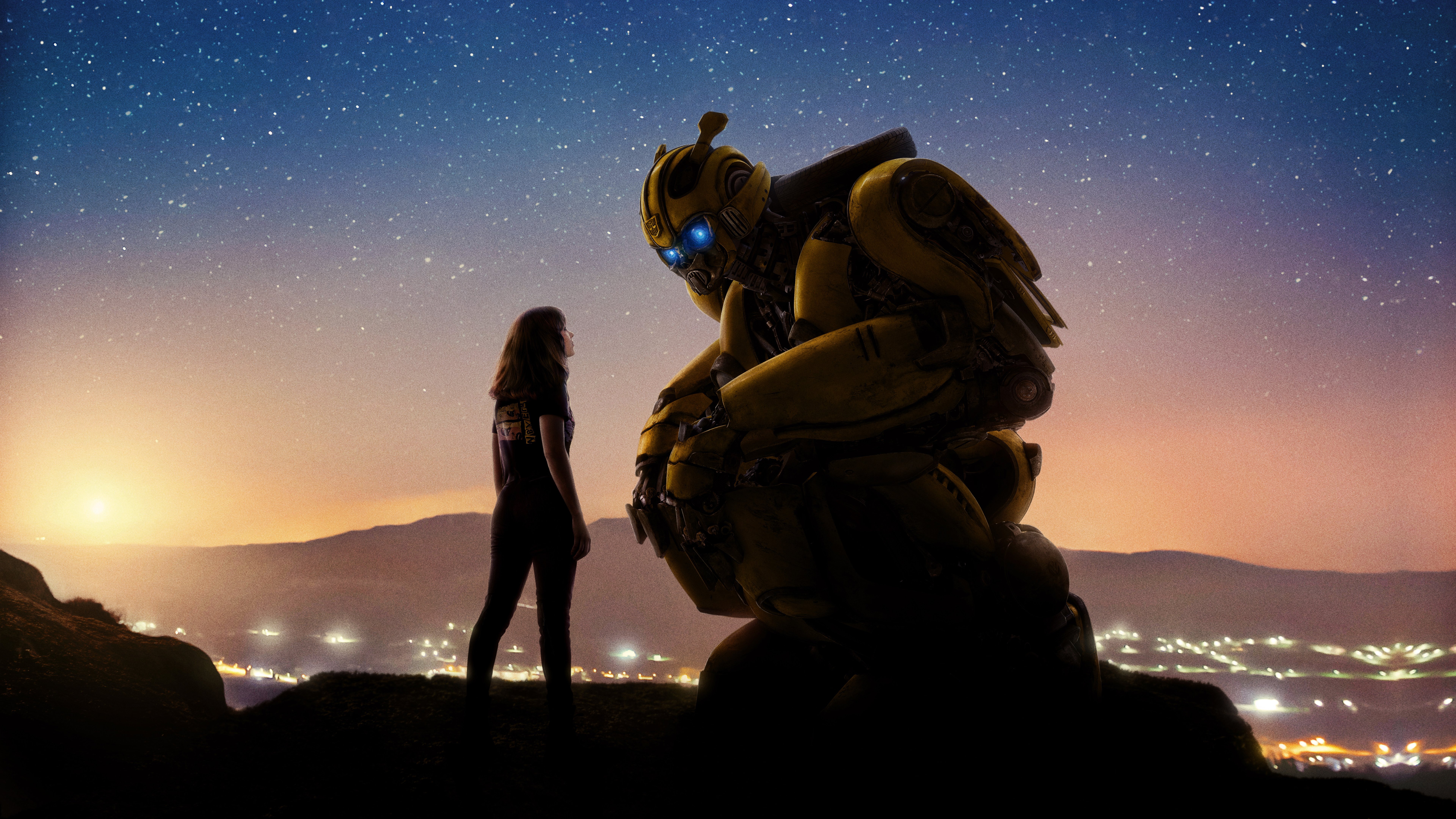 Bumblebee Movie 2018 Hailee Steinfeld 8k Wallpaper - Bumblebee 2018 - HD Wallpaper 