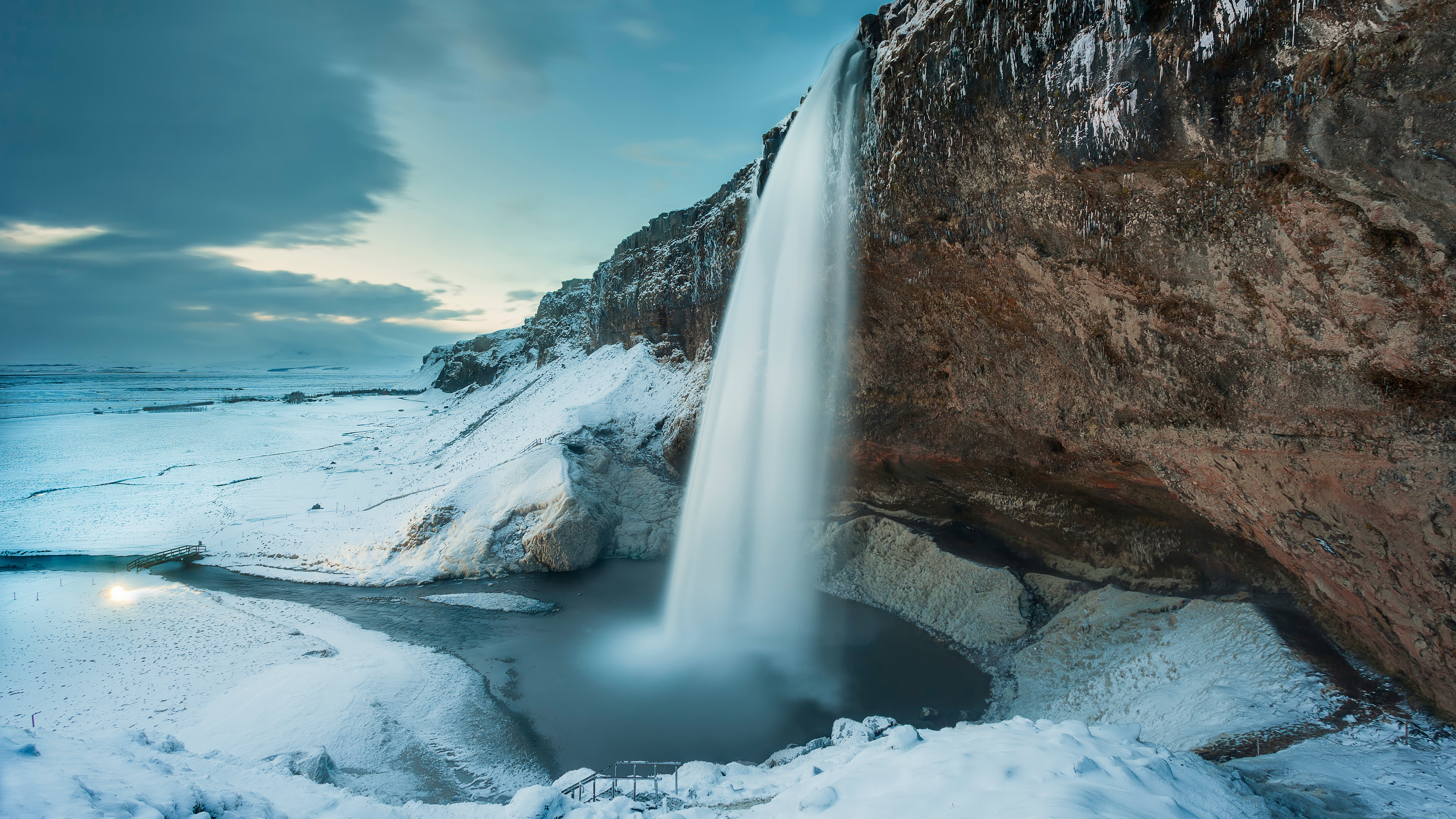 Iceland Winter - HD Wallpaper 