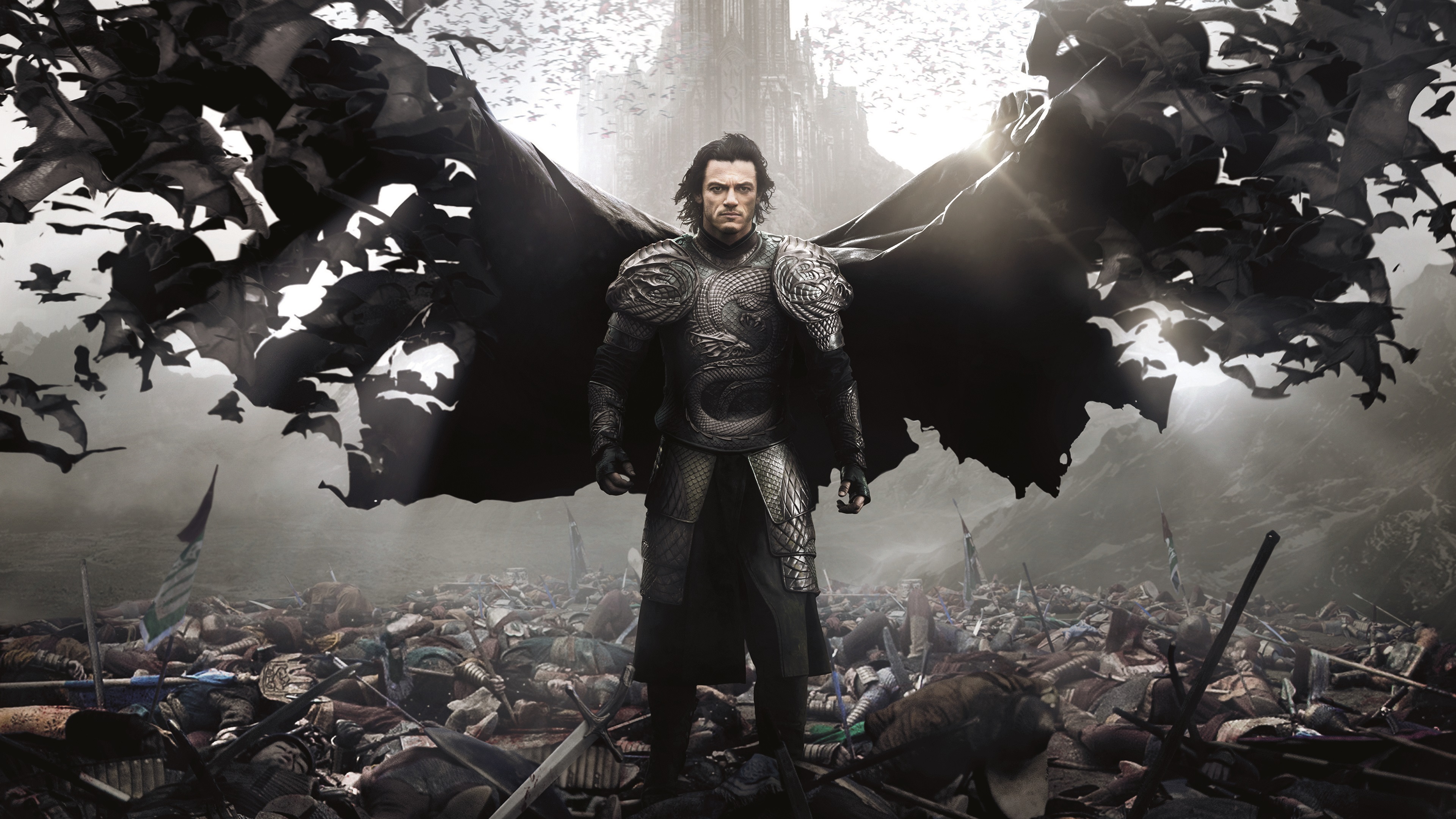 Wallpaper Dracula Untold, Luke Evans - Papel De Parede 4k - HD Wallpaper 