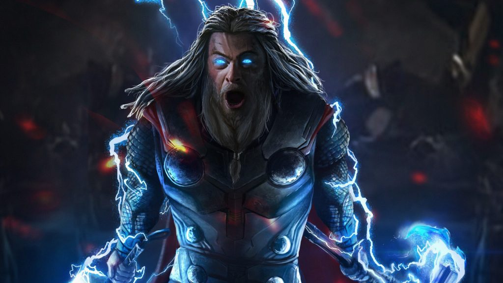 Thor With Stormbreaker And Mjolnir - 1024x576 Wallpaper Thor With Stormbreaker And Mjolnir - 1024x576 Wallpaper