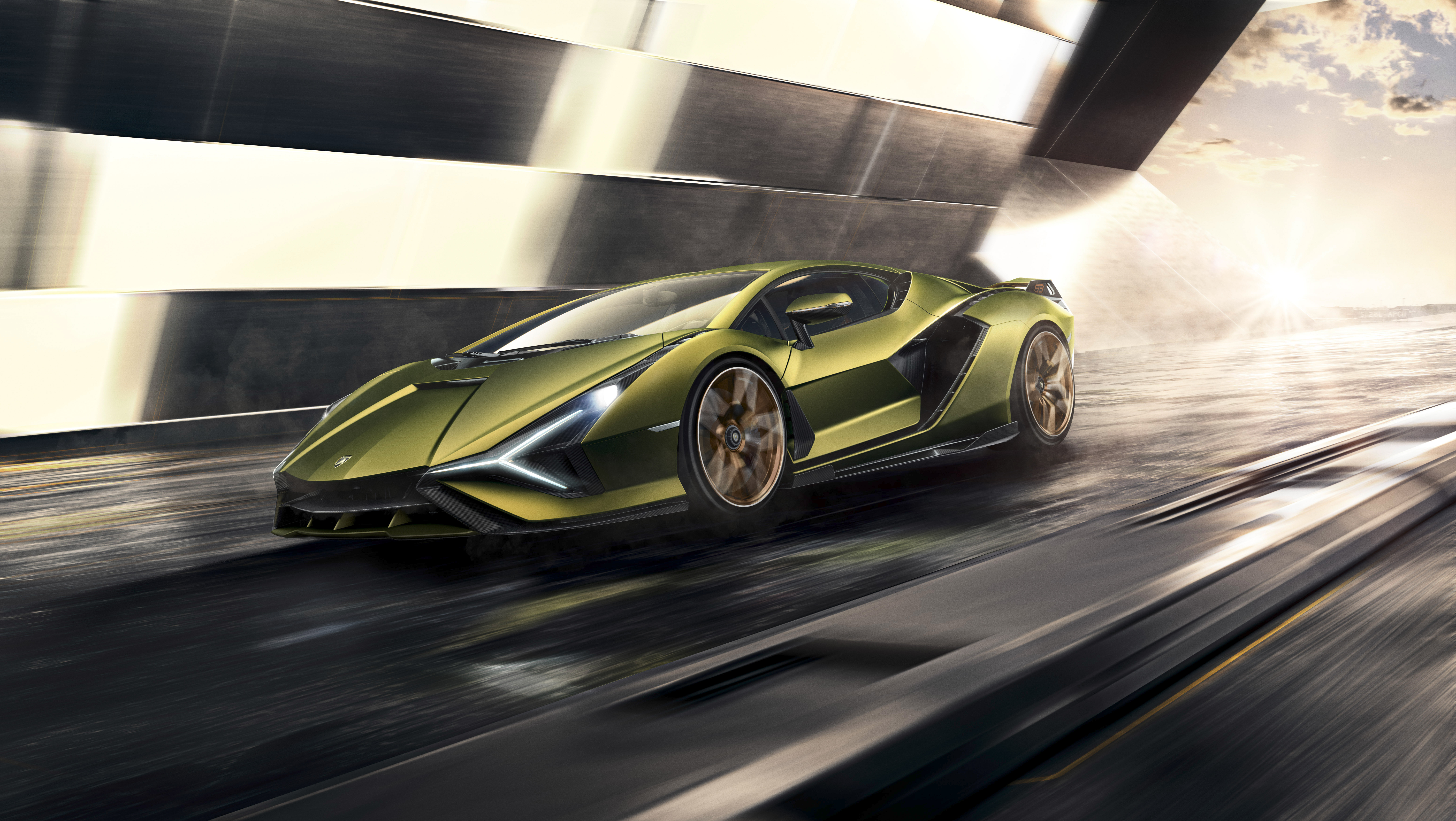 Lamborghini Sian - HD Wallpaper 