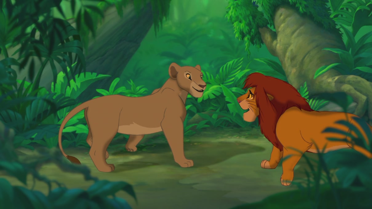 Simba & Nala [blu-ray] - Nala The Lion King Blu Ray Hd - HD Wallpaper 