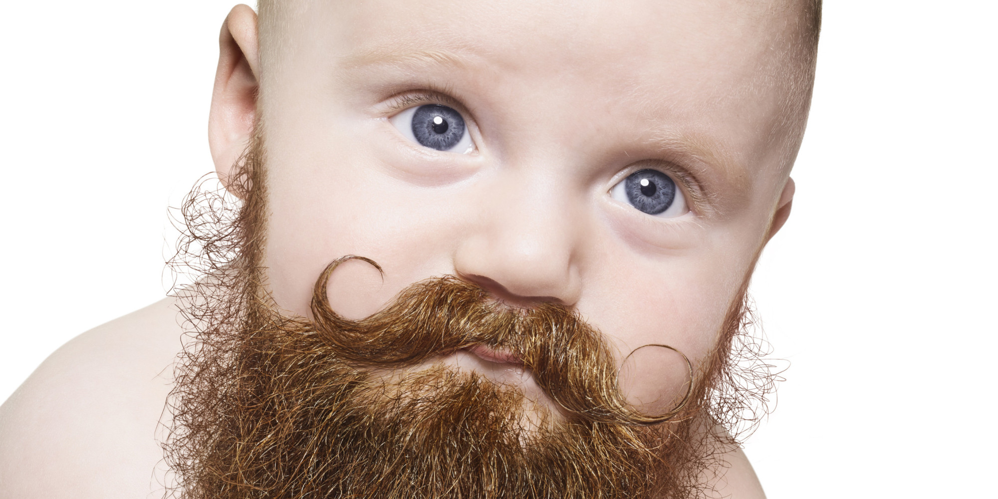 High Resolution Wallpaper - Baby With Beard - HD Wallpaper 