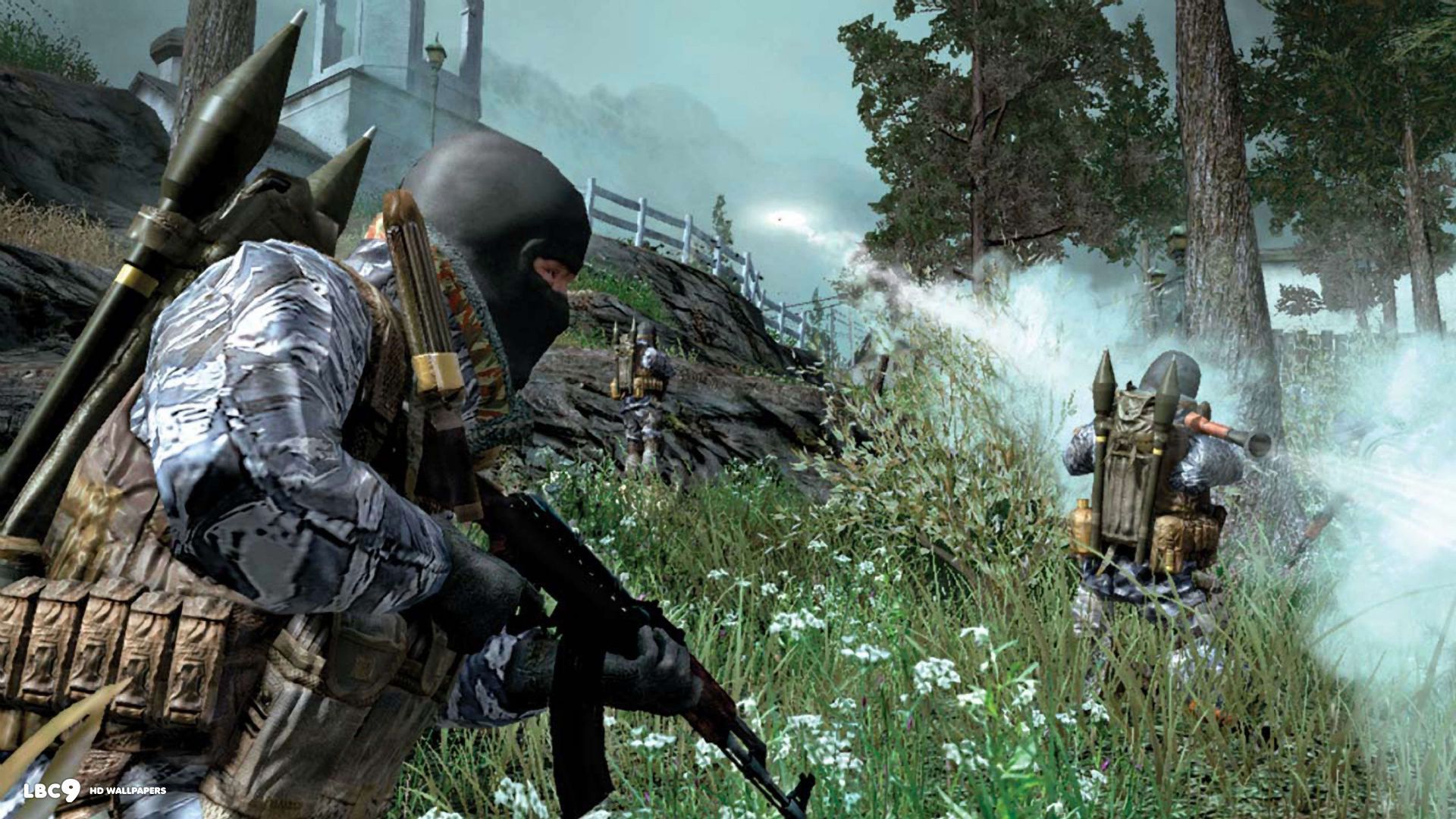 Infinite Warfare Wallpaper - Spetsnaz Call Of Duty 4 Modern Warfare - HD Wallpaper 