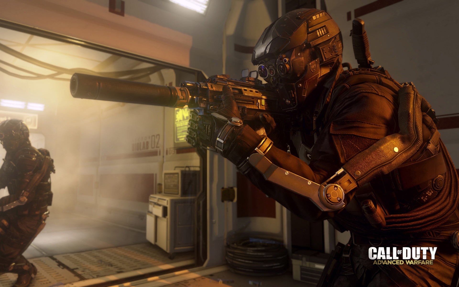 Call Of Duty Advanced Warfare Soldier - 1920x1200 Wallpaper - teahub.io