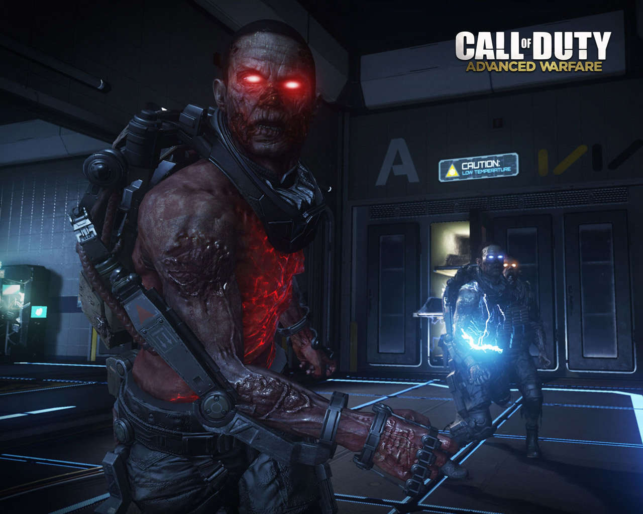 Free Call Of Duty - Advanced Warfare Exo Zombies - HD Wallpaper 