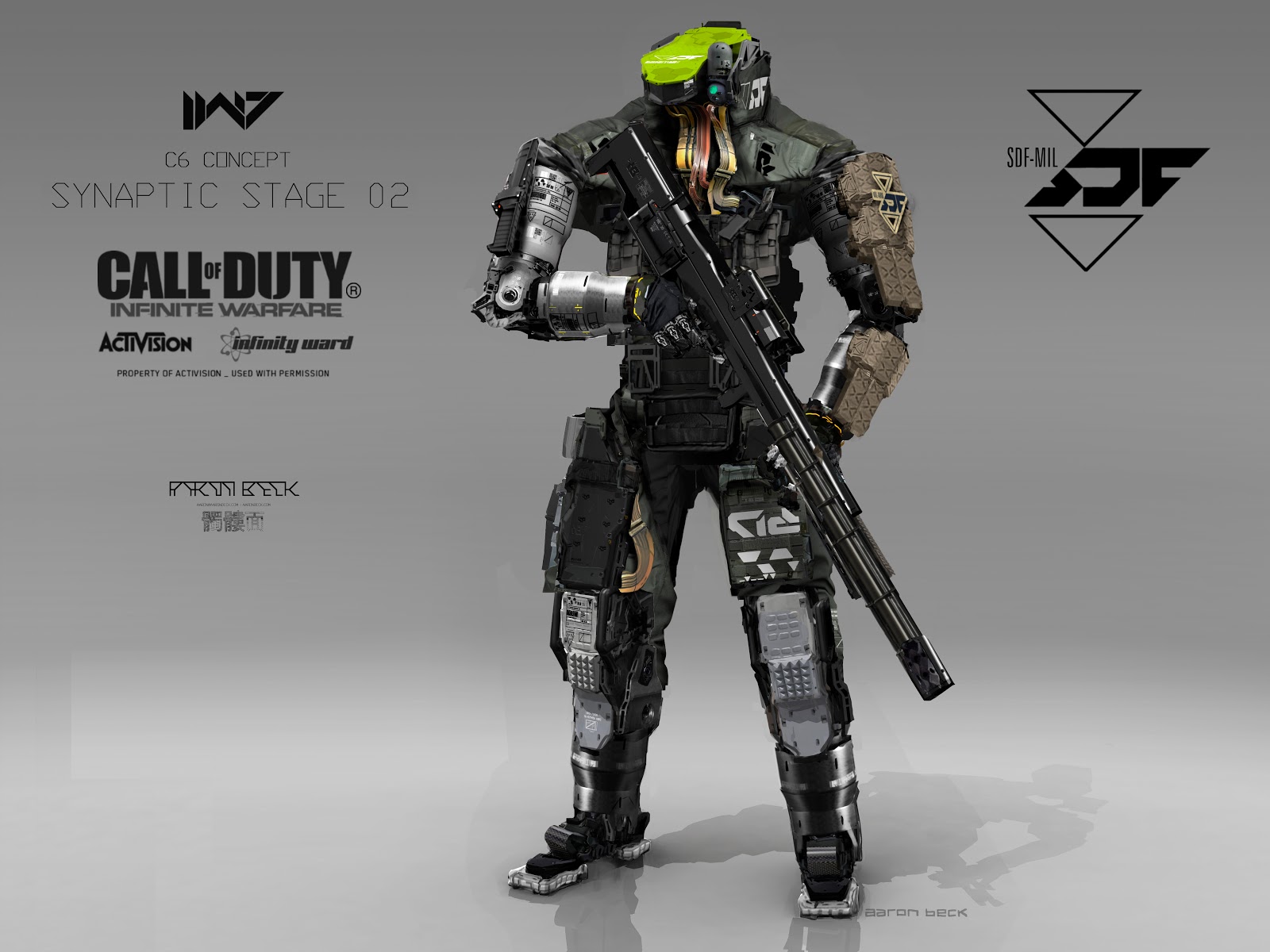 Call Of Duty Infinite Warfare Art - HD Wallpaper 