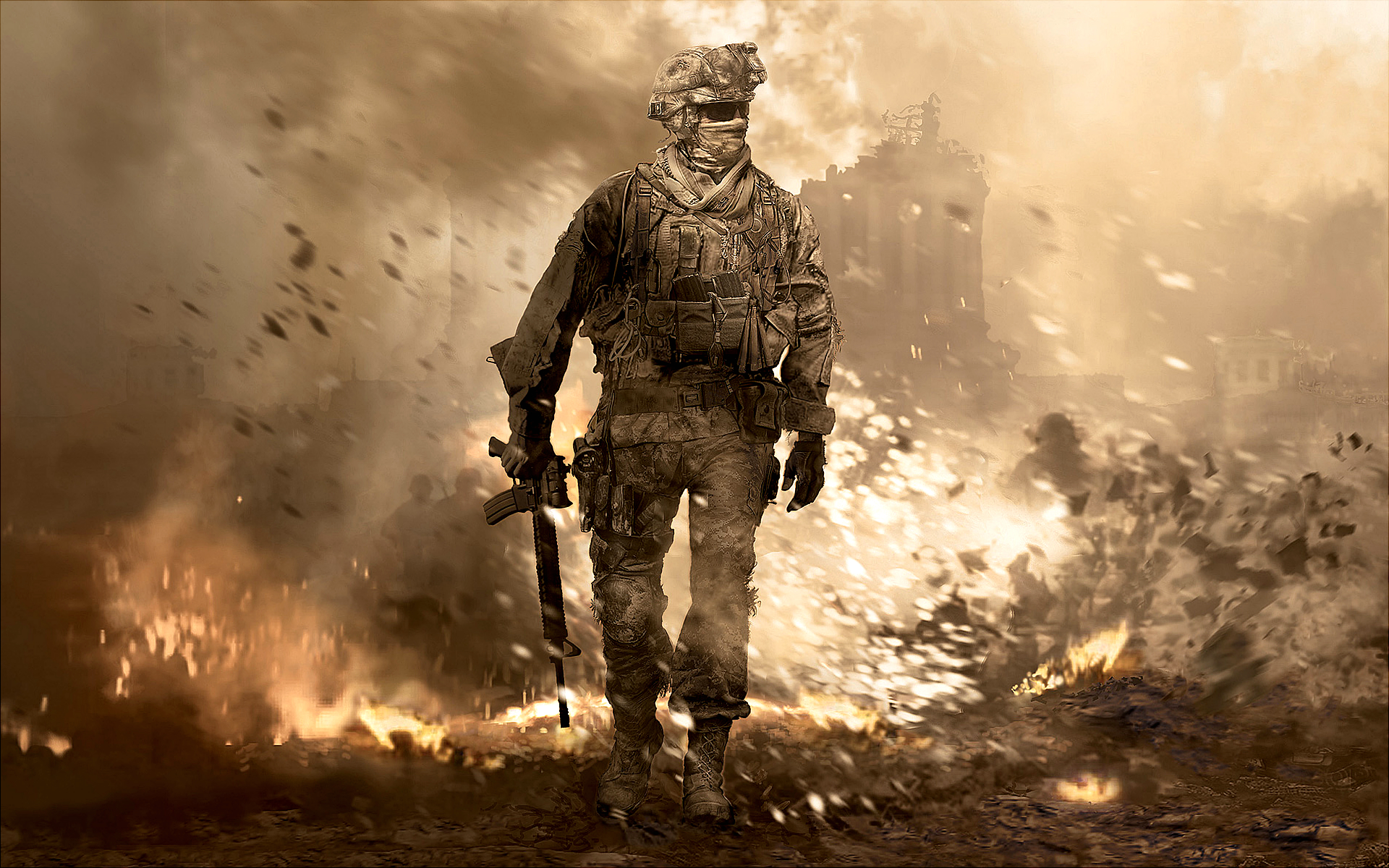 Call Of Duty Modern Warfare - HD Wallpaper 