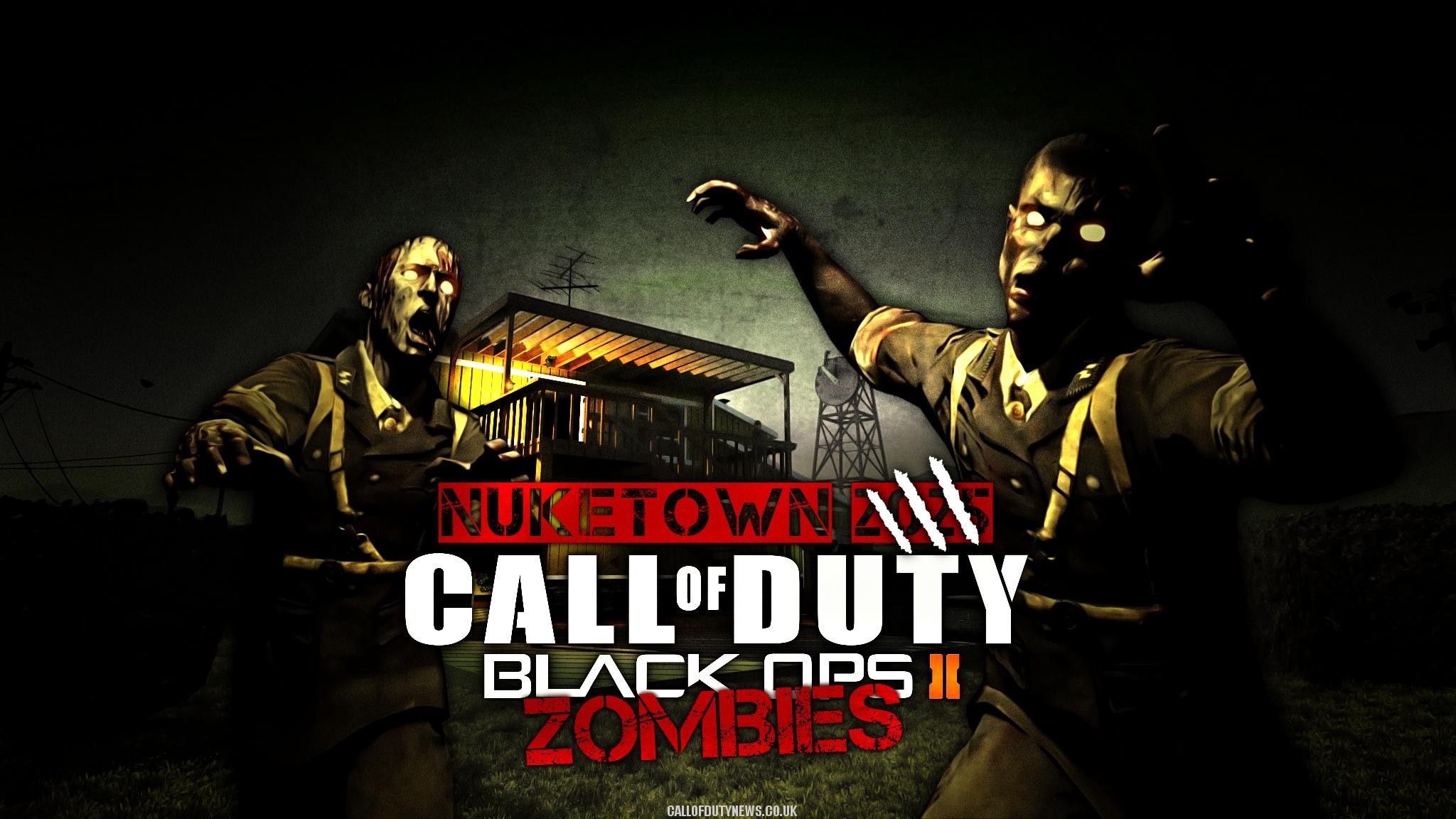 Cod Bo Ii Zombies - HD Wallpaper 