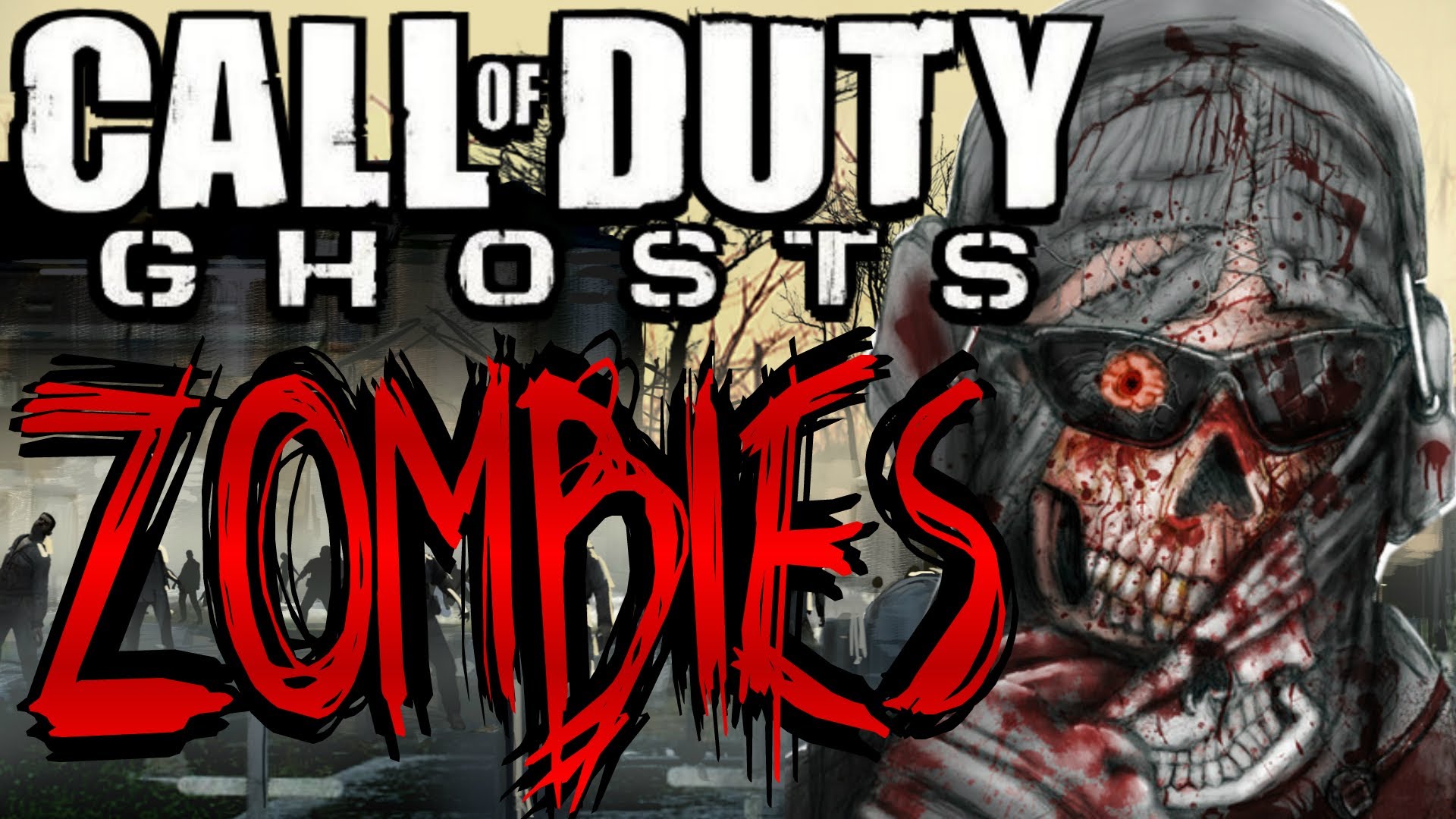 Call Of Duty Ghost Modo Zombie - HD Wallpaper 