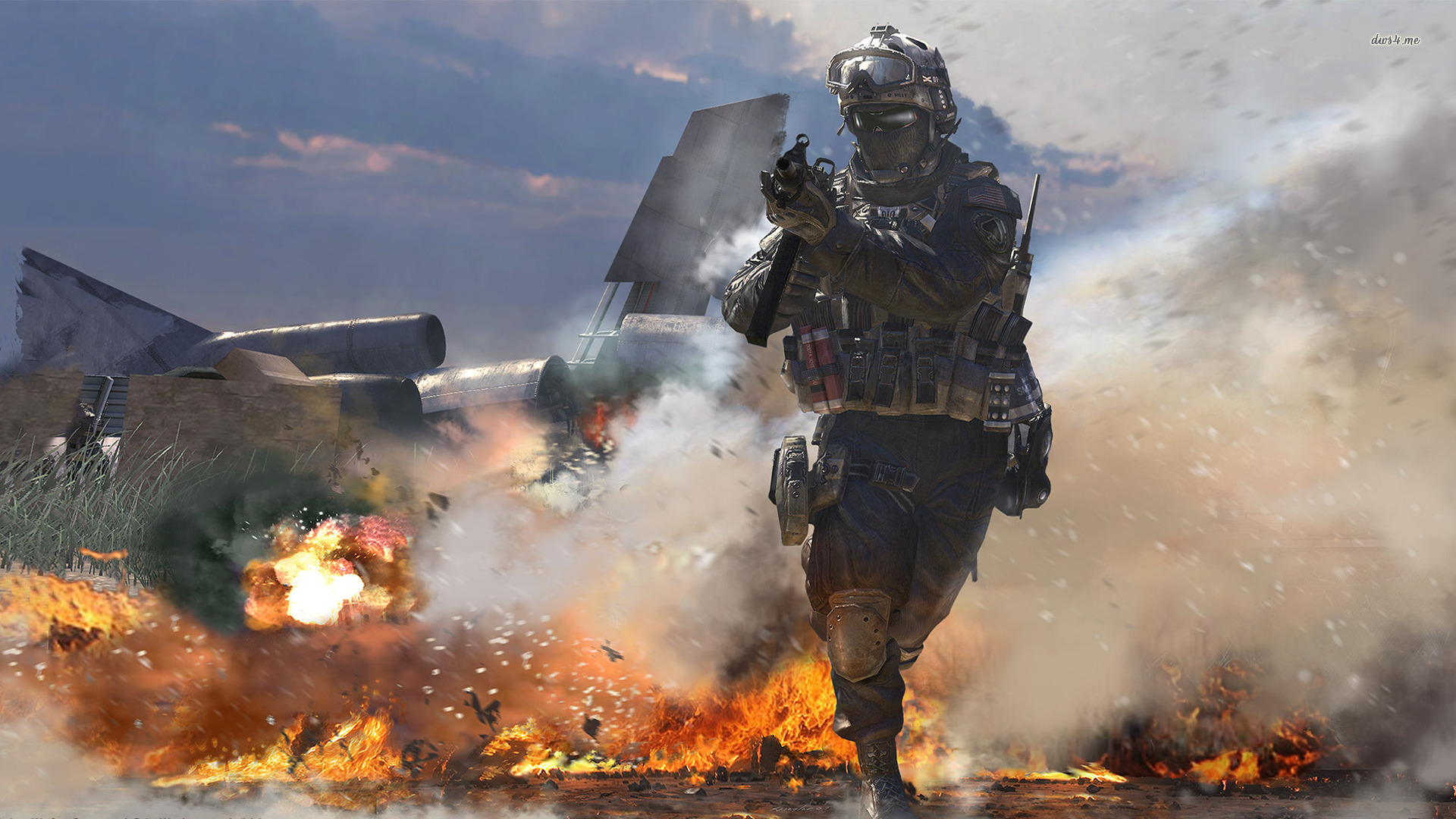 Call Of Duty Modern Warfare 2 Enemy - HD Wallpaper 