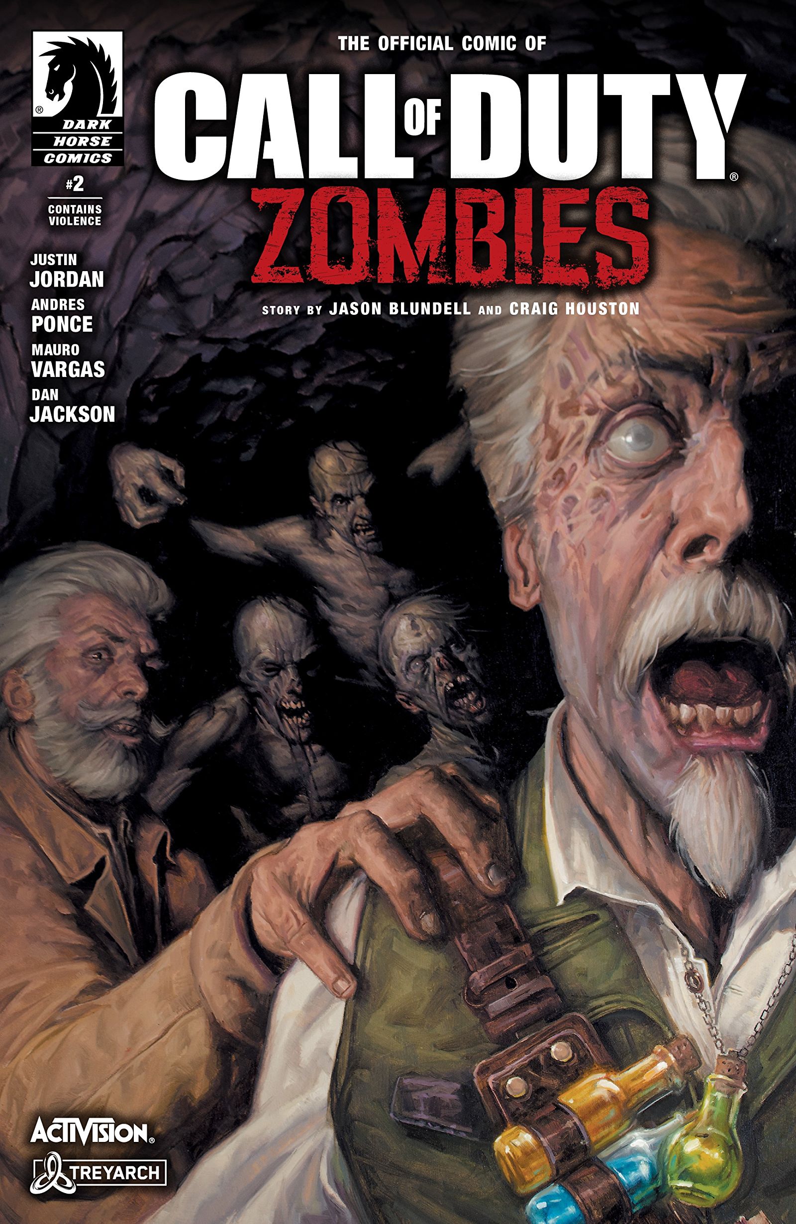 Call Of Duty Zombies Comic Issue 1 - HD Wallpaper 