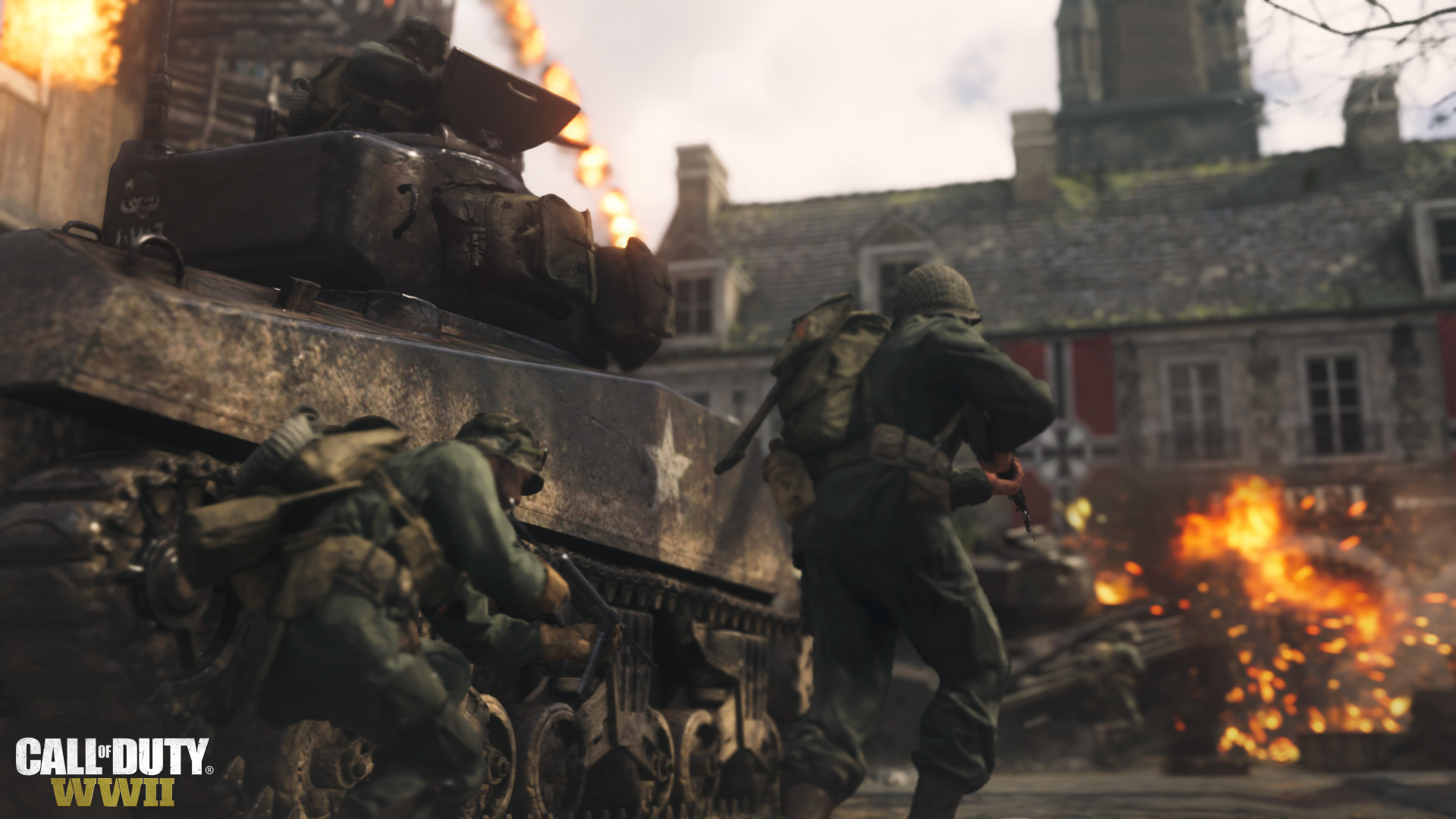 Call Of Duty Ww2 War - HD Wallpaper 