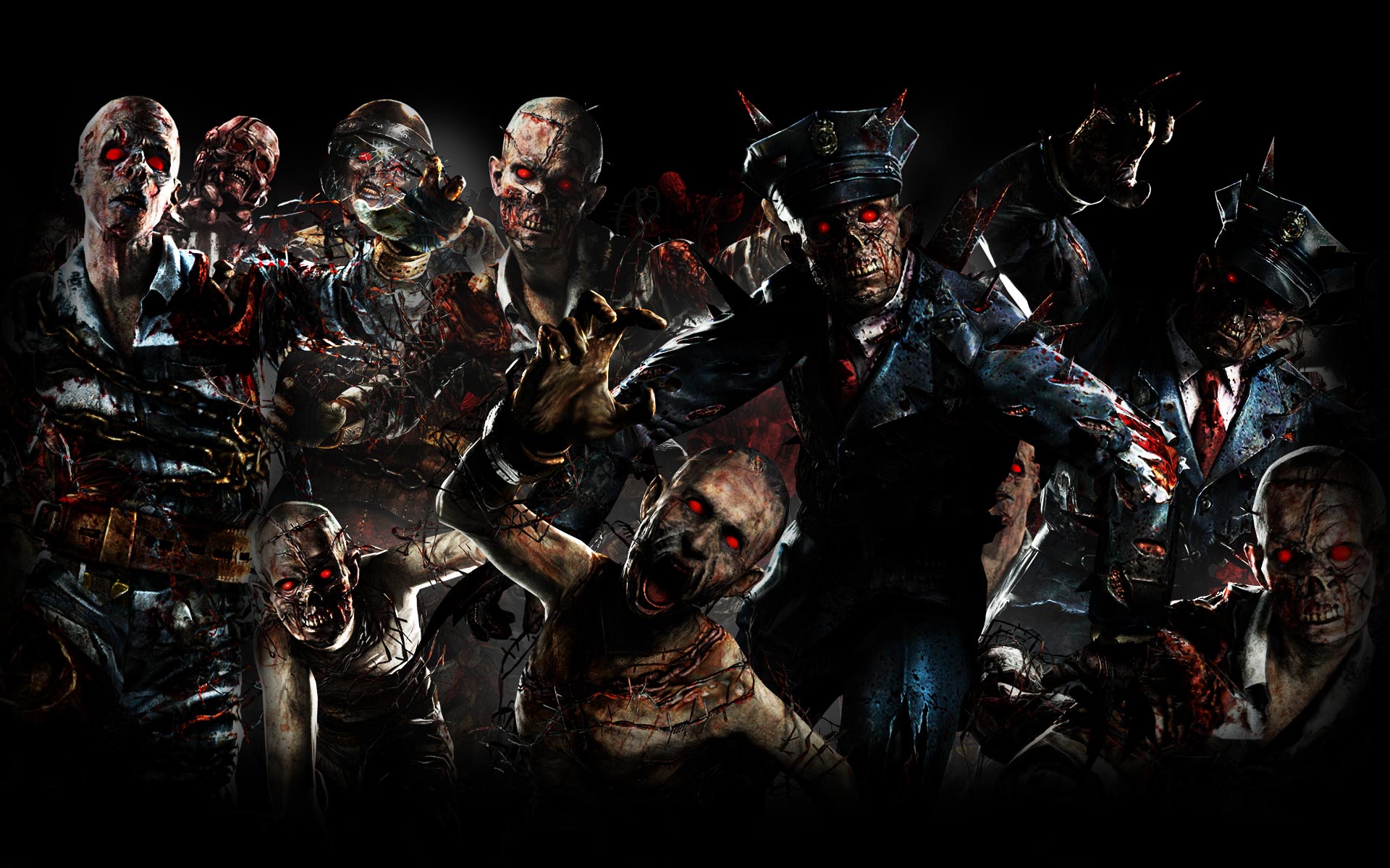 Background Call Of Duty Zombies - HD Wallpaper 
