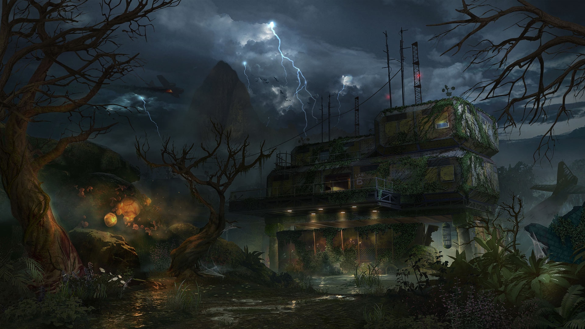 Cod Zombies Zetsubou No Shima - HD Wallpaper 