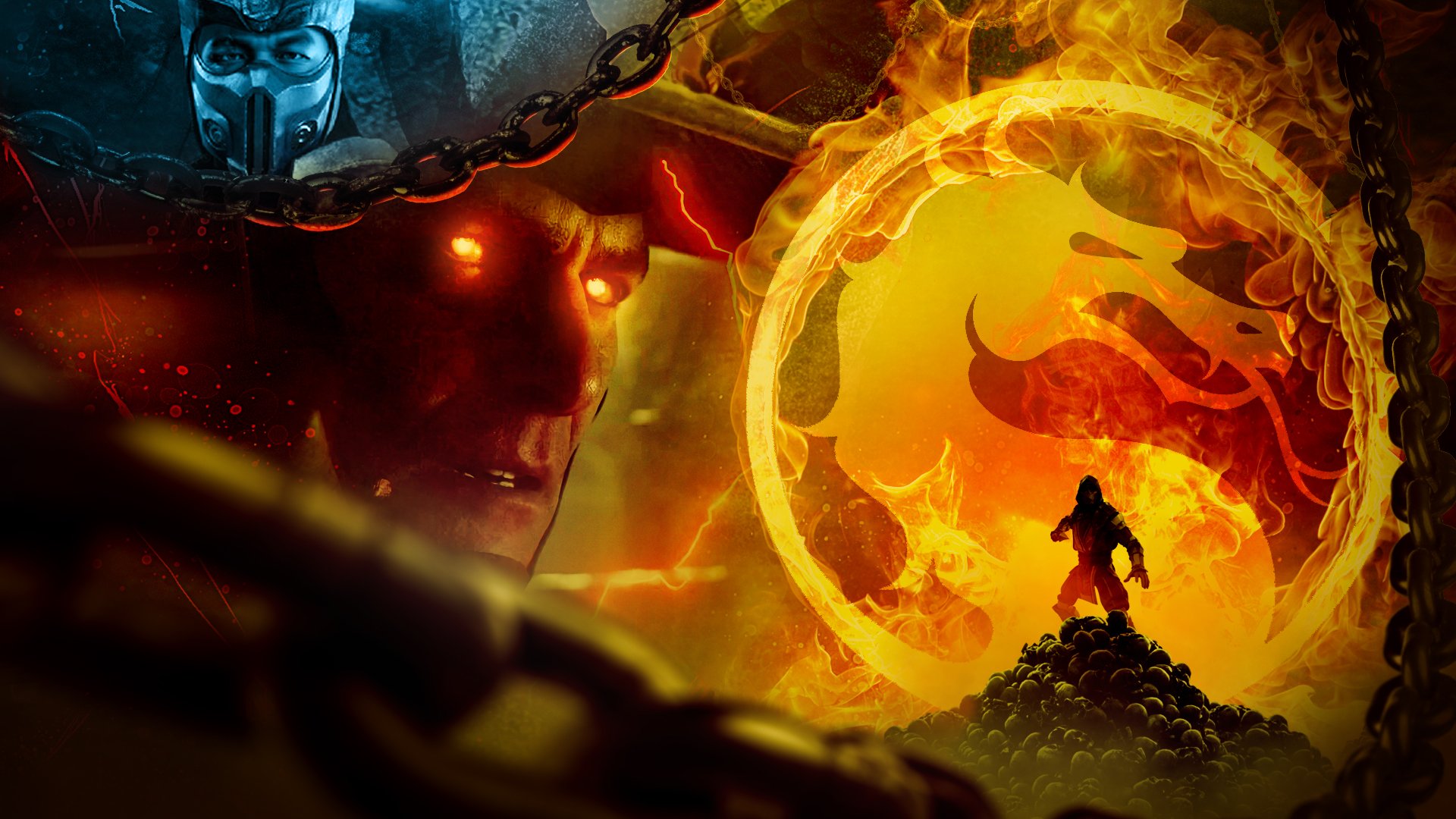 Mortal Kombat 11 Theme Ps4 - HD Wallpaper 