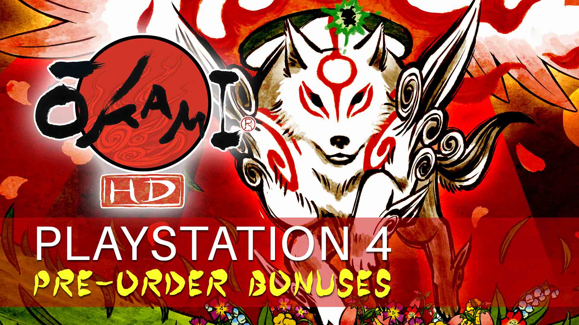 Okami Hd Wallpaper Ps4 - HD Wallpaper 