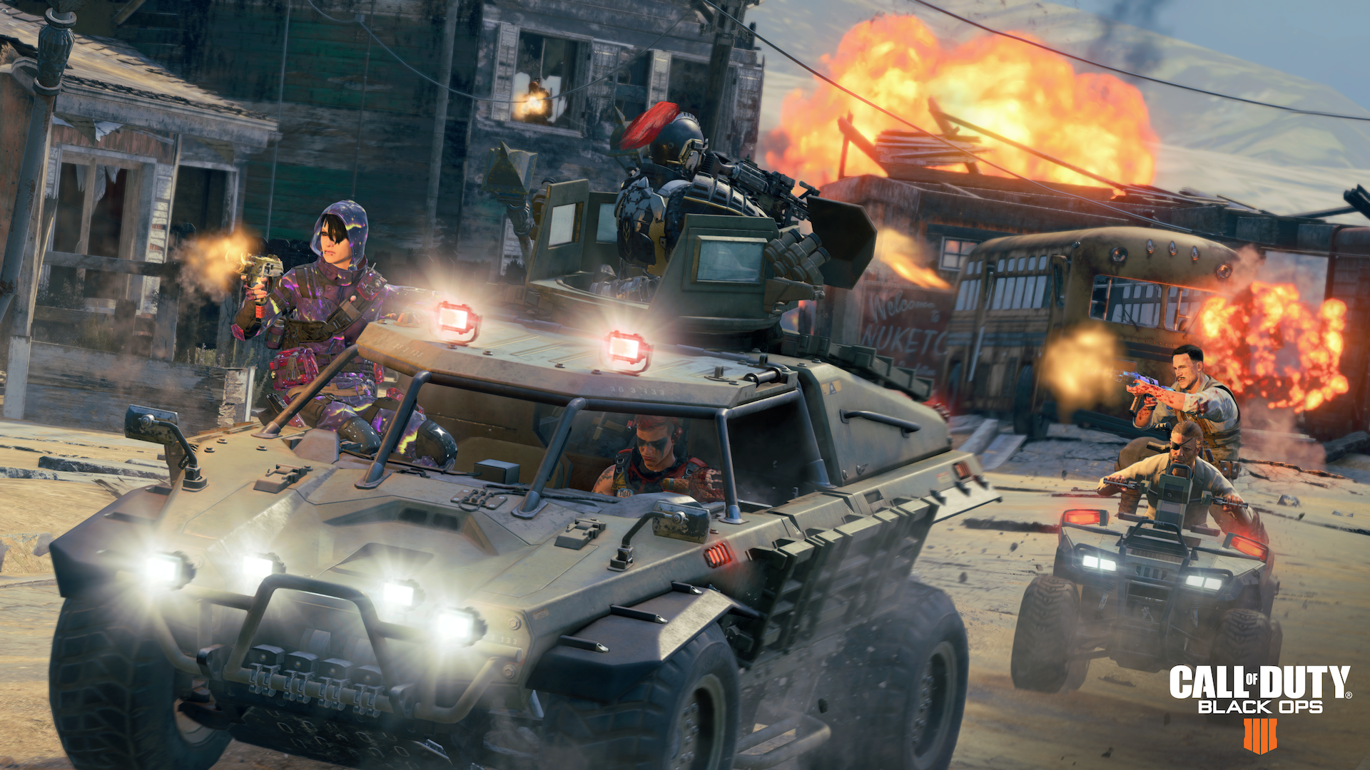 Call Of Duty Black Ops 4 Blackout Vehicles - HD Wallpaper 