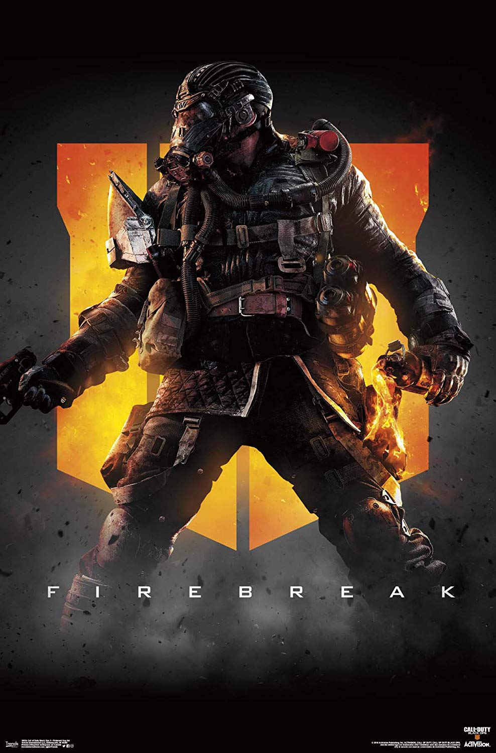 Call Of Duty Black Ops 4 Firebreak - HD Wallpaper 