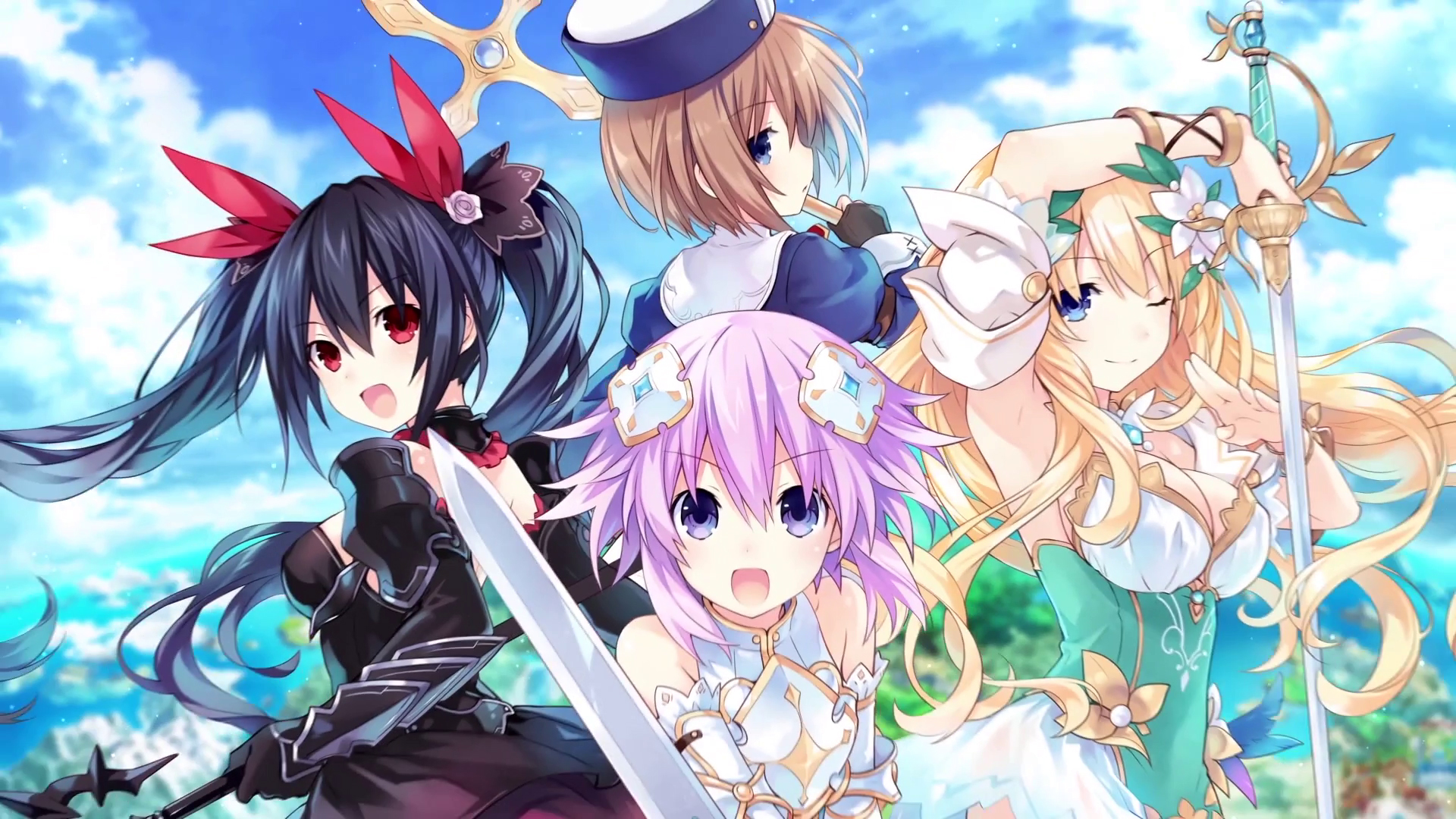 Cyberdimension Neptunia 4 Goddesses Online - HD Wallpaper 