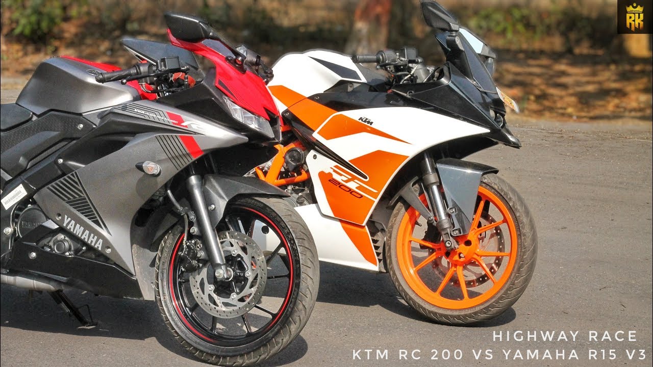 Yamaha R15 V3 Vs Ktm Rc 200 - 1280x720 Wallpaper Yamaha R15 V3 Vs Ktm Rc 200 - 1280x720 Wallpaper
