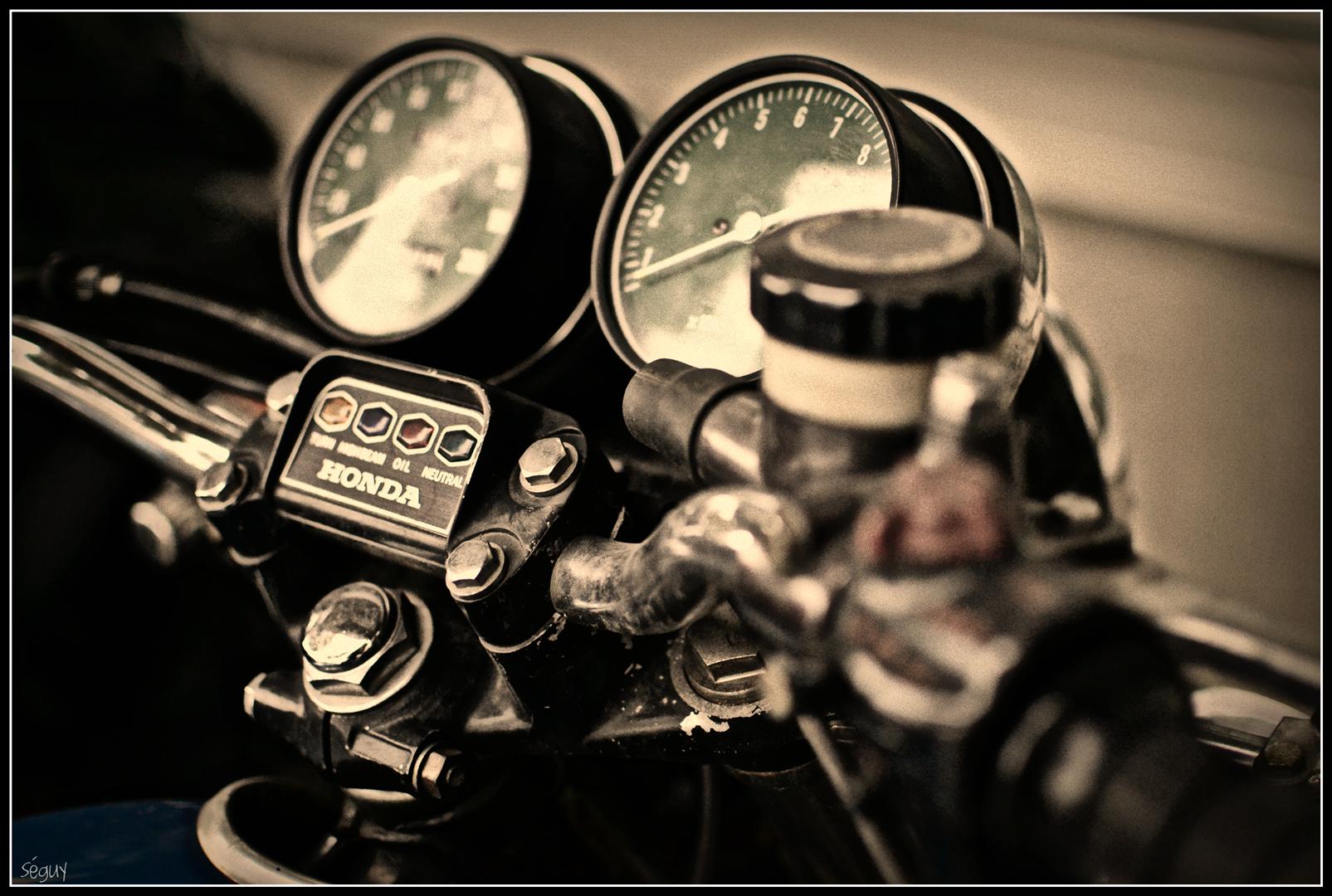 Honda Vintage - HD Wallpaper 