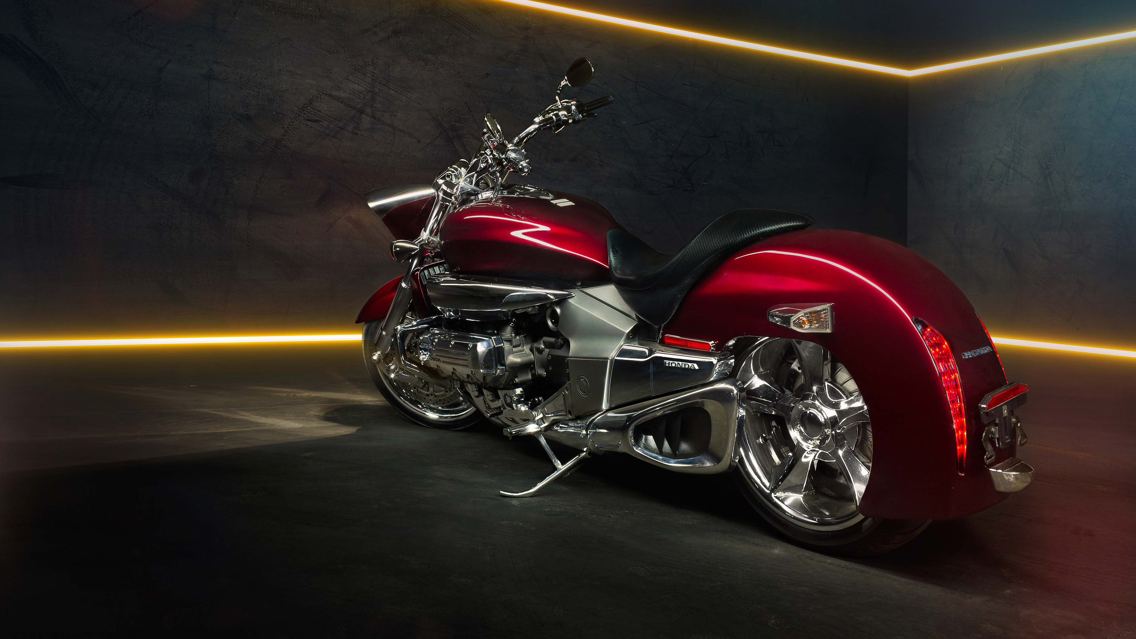 Honda Valkyrie Rune 4k Wallpapers - Motorcycle - HD Wallpaper 