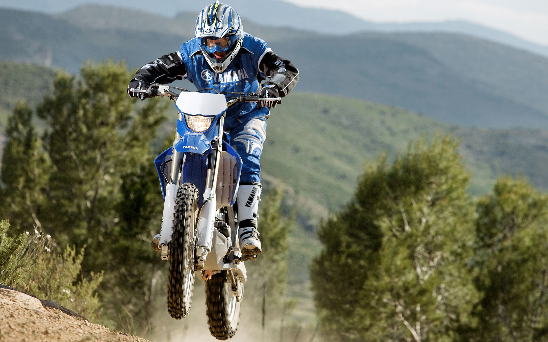 Desktop Wallpapers Free Motocross Yamaha Yz125 - Yamaha Wr - HD Wallpaper 