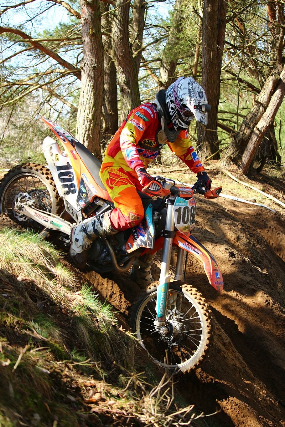 Motocross, Enduro, Motorcycle, Race, Driver, Sand, - De Motos Cross Enduro En Montañas - HD Wallpaper 