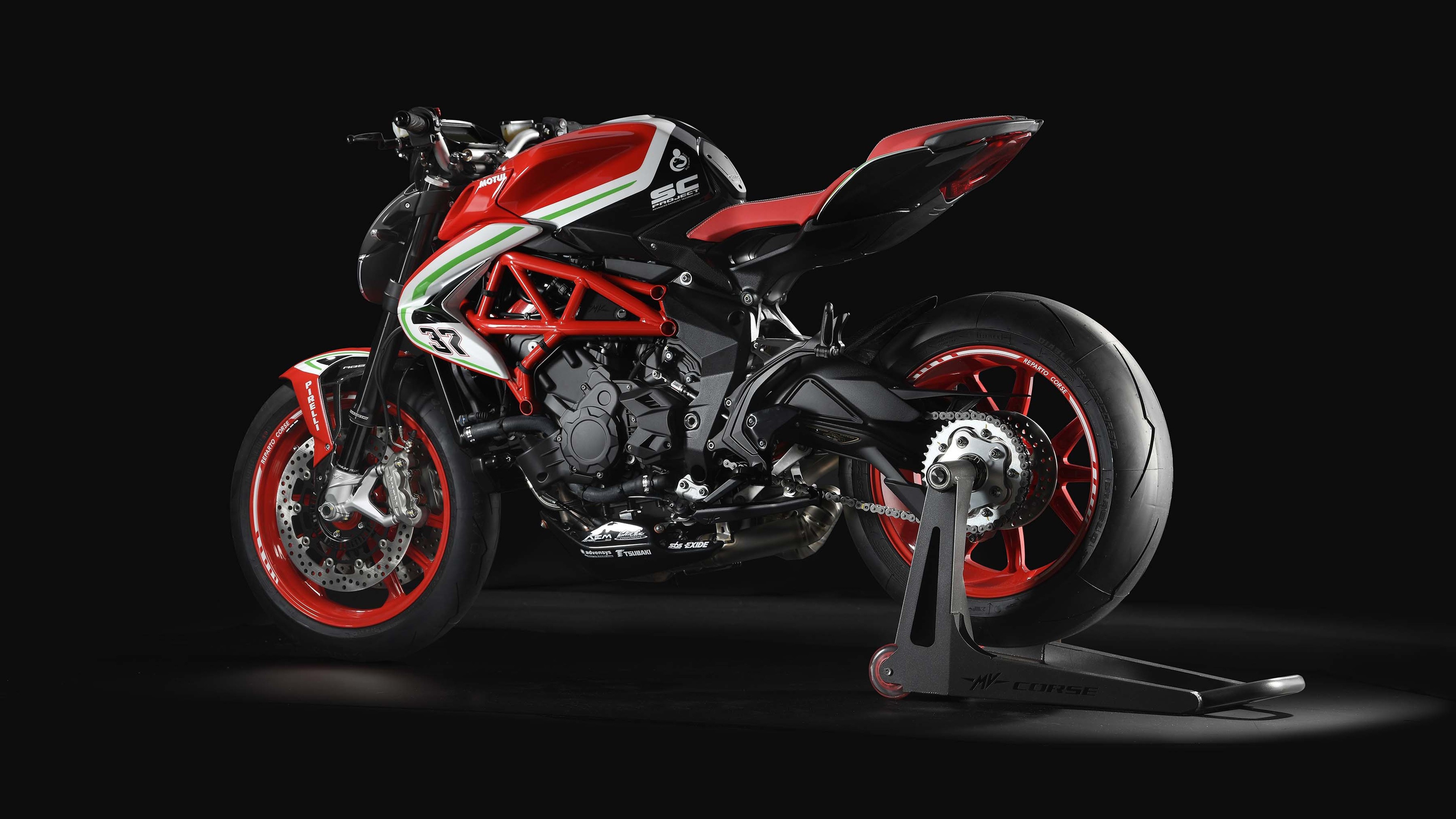 2019 Mv Agusta Brutale 800 Rc - HD Wallpaper 