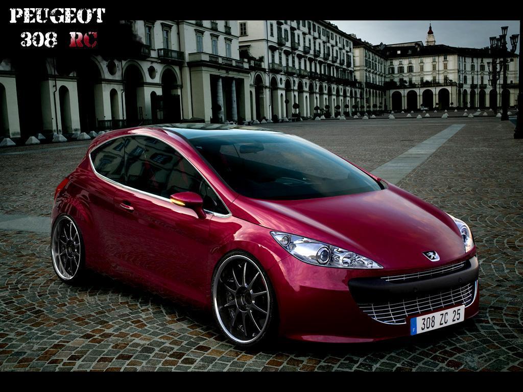 Peugeot 308 Rc - Peugeot 308 2008 Tuning - HD Wallpaper 