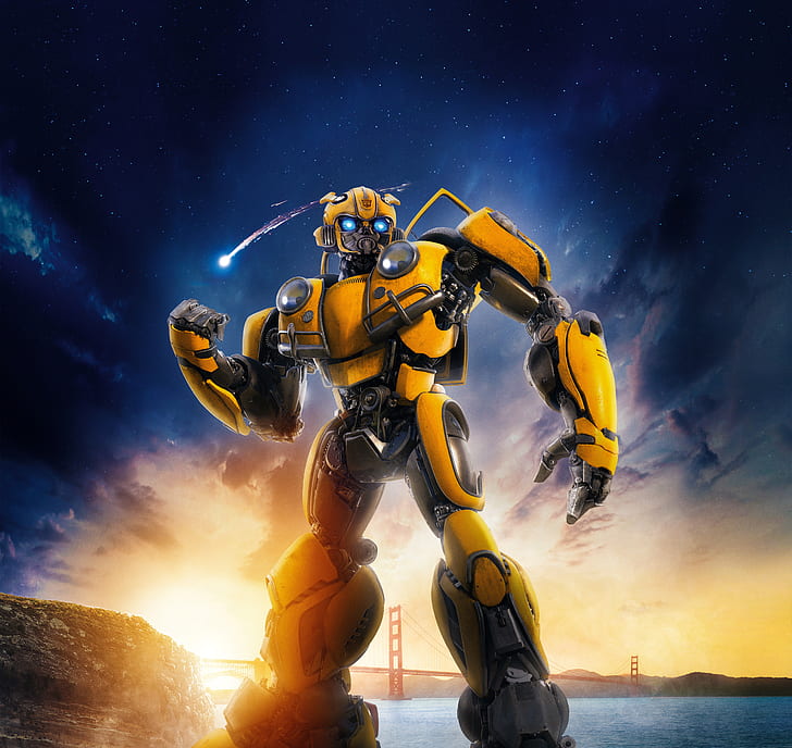 Bumblebee, 4k, 5k, Hd Wallpaper - Bumblebee Wallpaper Iphone X - HD Wallpaper 