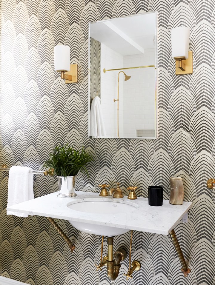 Op-art2 - Art Deco Wallpaper Accent Wall - HD Wallpaper 