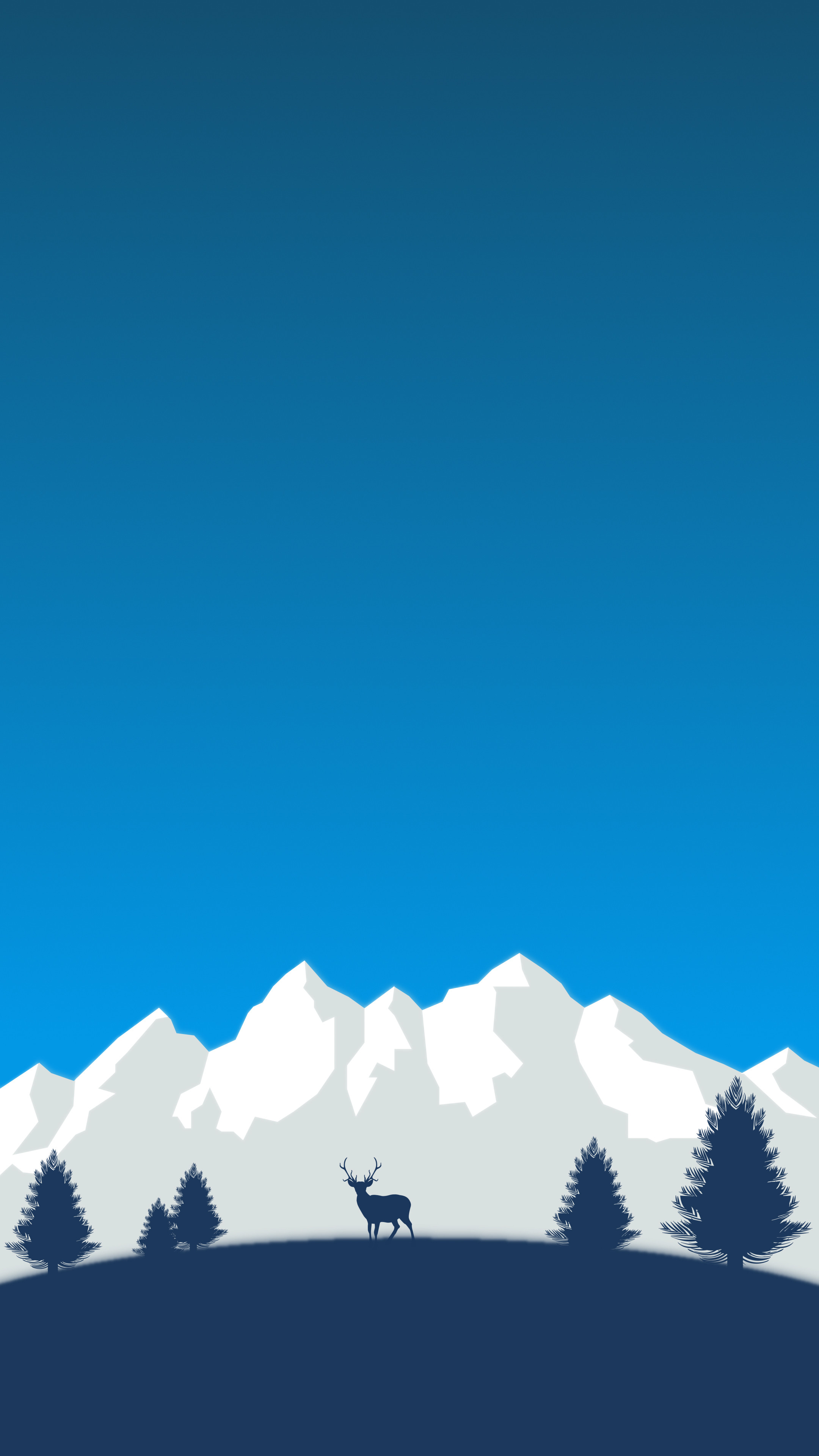 Blue Mountain Wallpaper - HD Wallpaper 