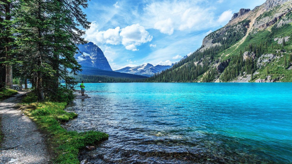 Download Wallpaper Wonderful Blue Clear Mountain Water-fresh - Yosemite National Park Wallpaper 4k - HD Wallpaper 