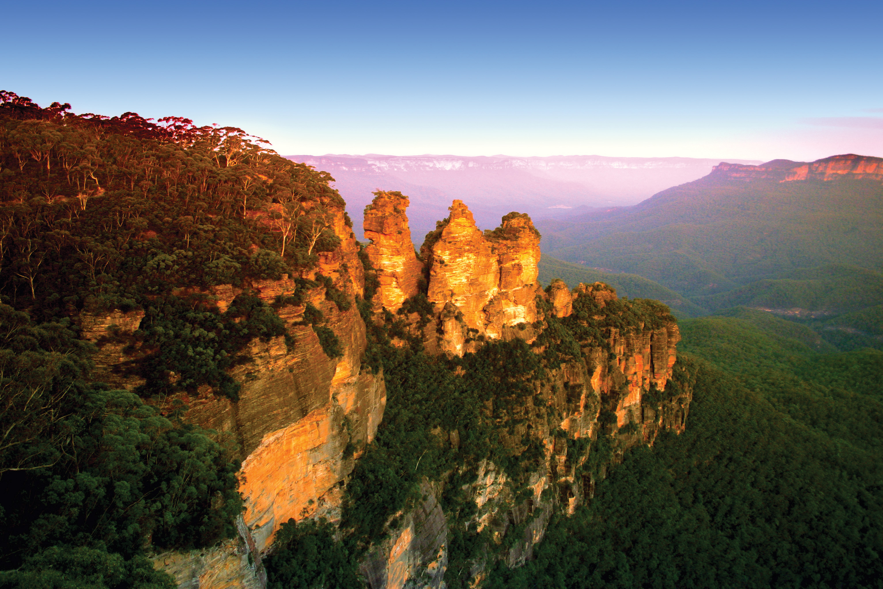 Blue Mountains - HD Wallpaper 