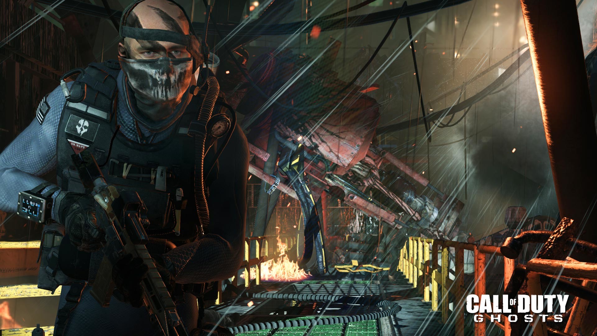 Call Of Duty Ghosts Multiplayer Artwork 01 
 Data-src - Call Of Duty: Ghosts - HD Wallpaper 