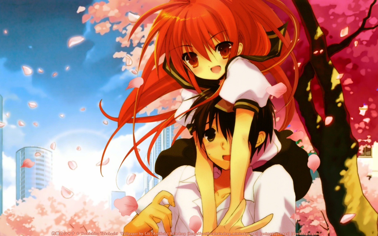 Shakugan No Shana Wallpaper Hd 2-1280x800 - Shakugan No Shana Cute Shana - HD Wallpaper 