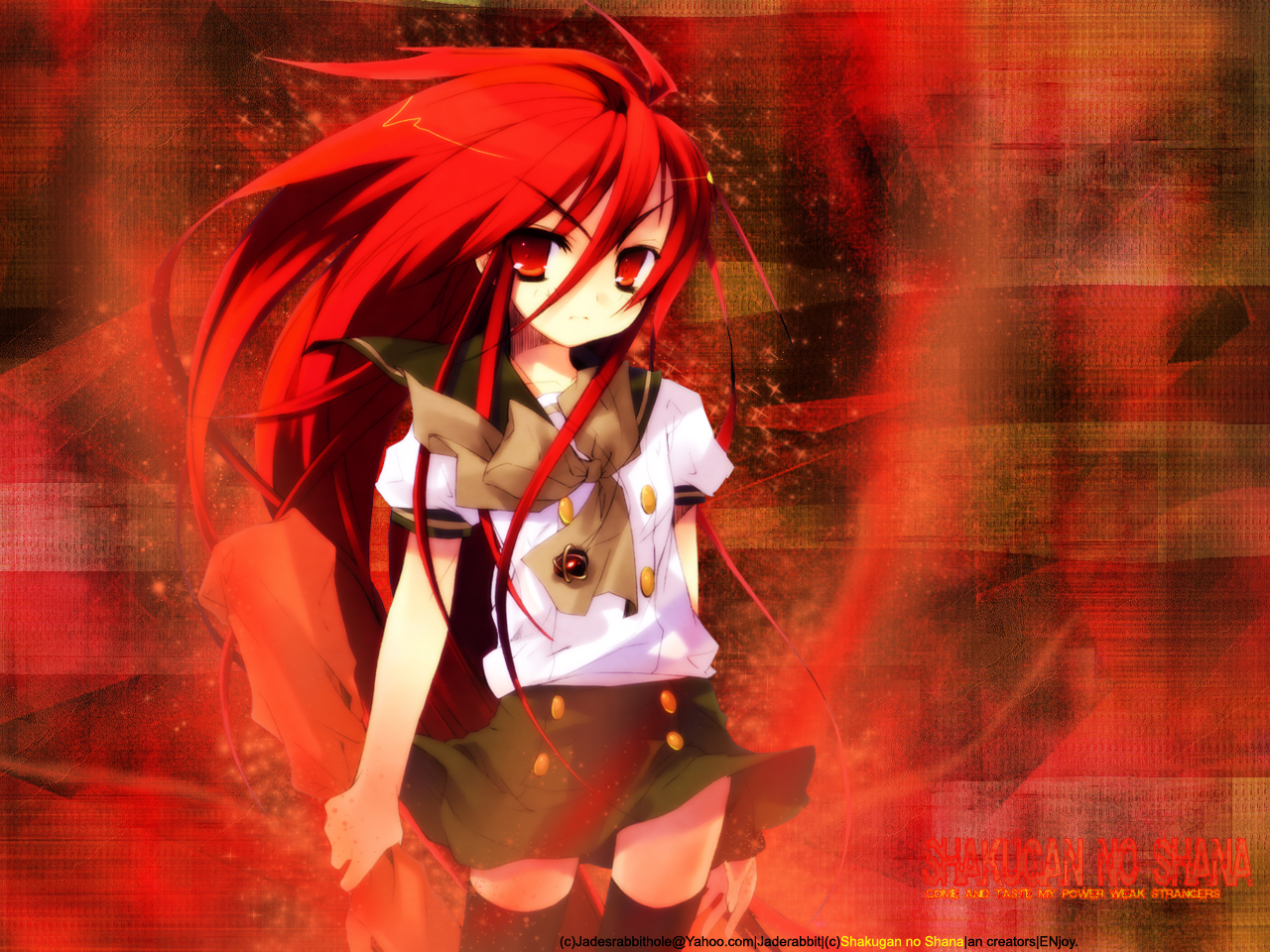 Noizi Ito, Shakugan No Shana, Shana Wallpaper 
	style - Shakugan No Shana Anime Wallapaper - HD Wallpaper 