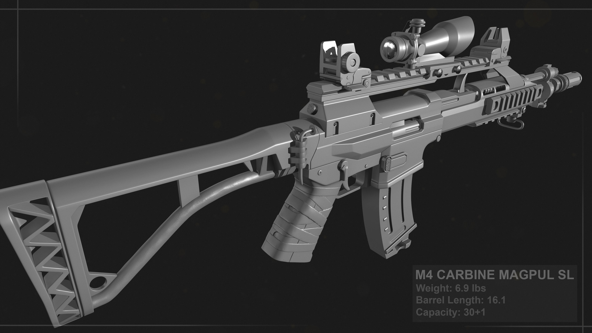 Assault Rifle - HD Wallpaper 