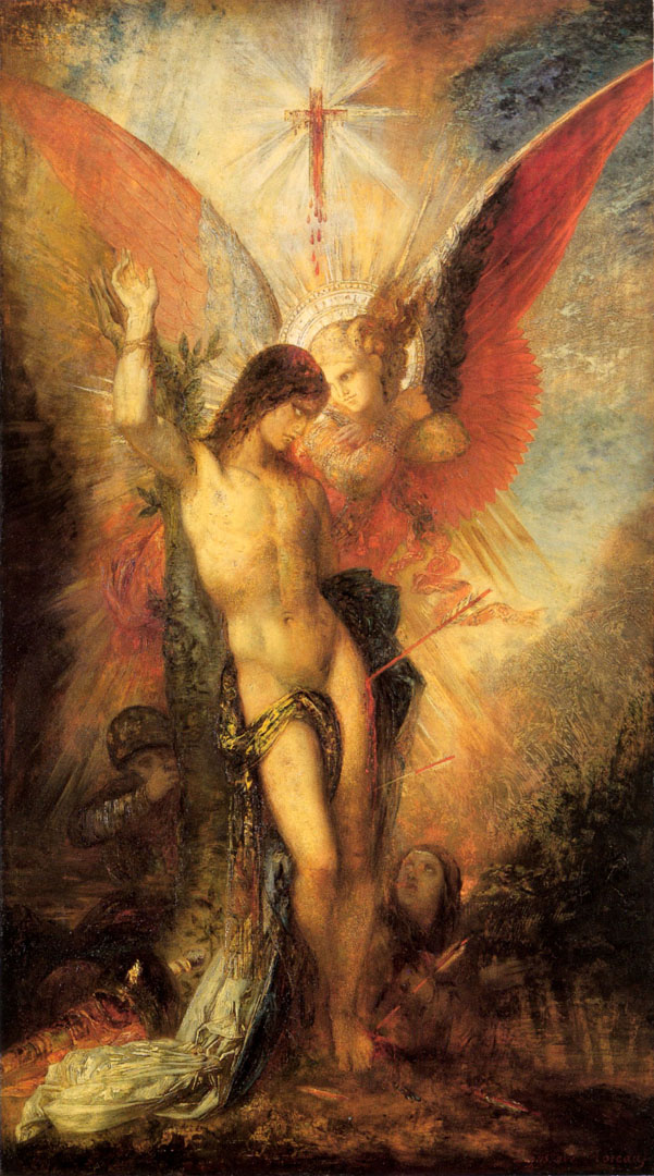 St Sebastian And The Angel - HD Wallpaper 