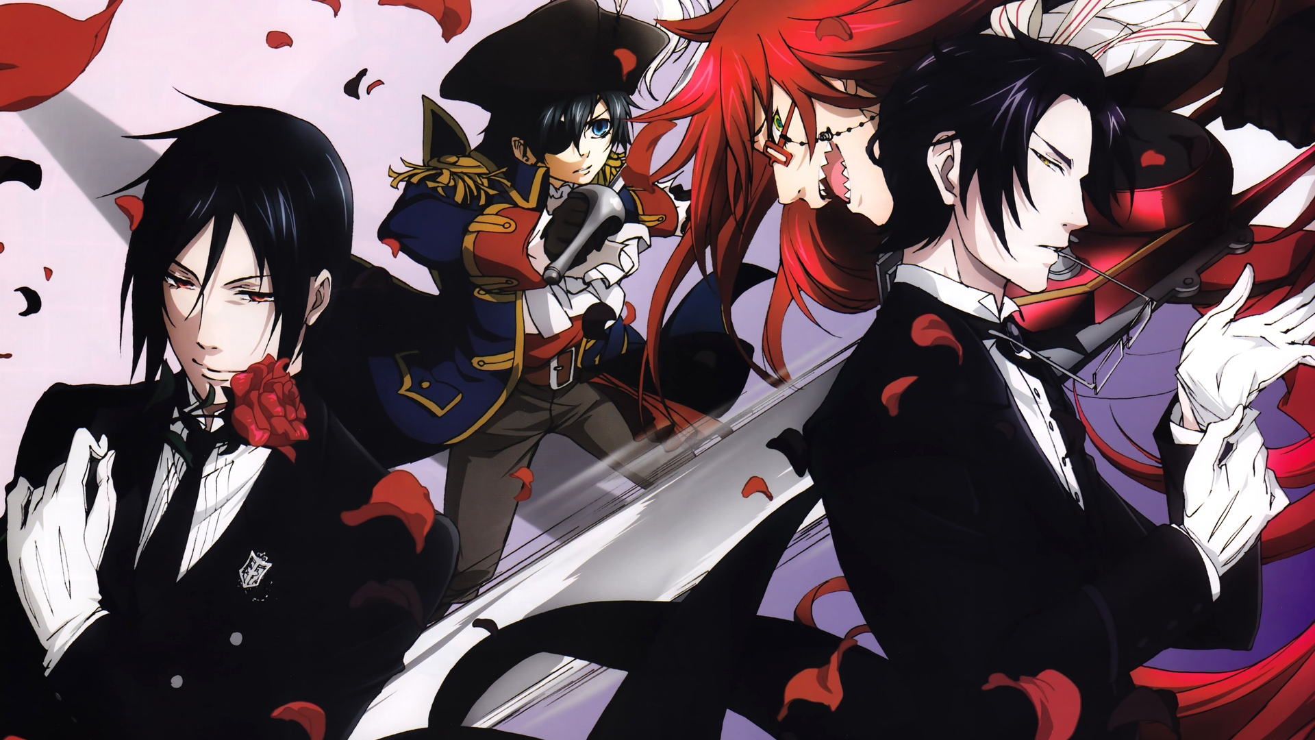 Black Butler Wallpaper Pc - HD Wallpaper 