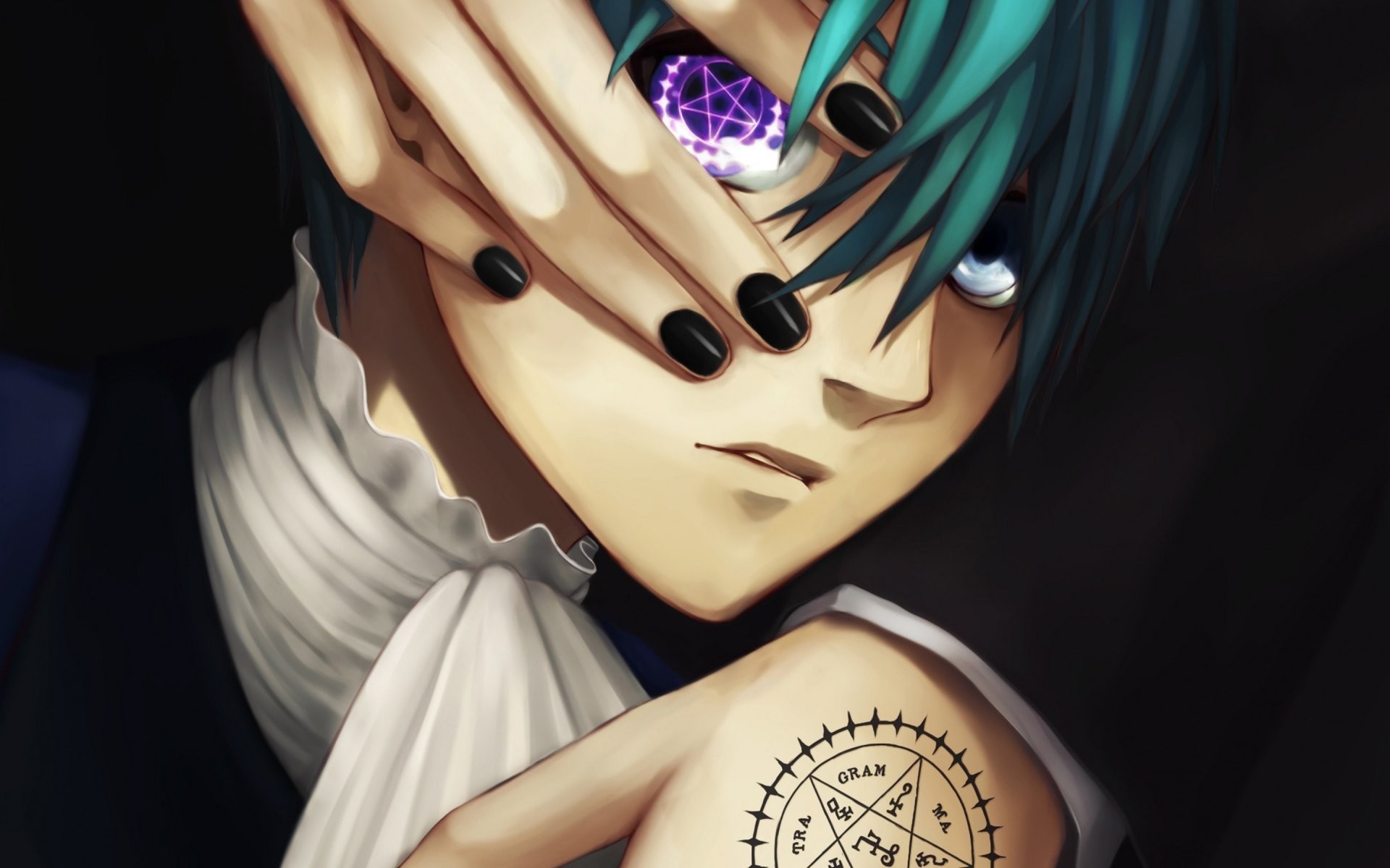 Black Butler Sebastian Michaelis Ciel Phantomhive Demon - Sebastian Michaelis And Ciel Phantomhive - HD Wallpaper 